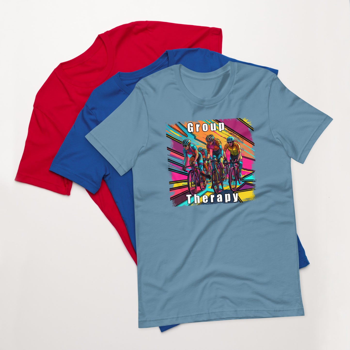 Bike Group Therapy Unisex t-shirt