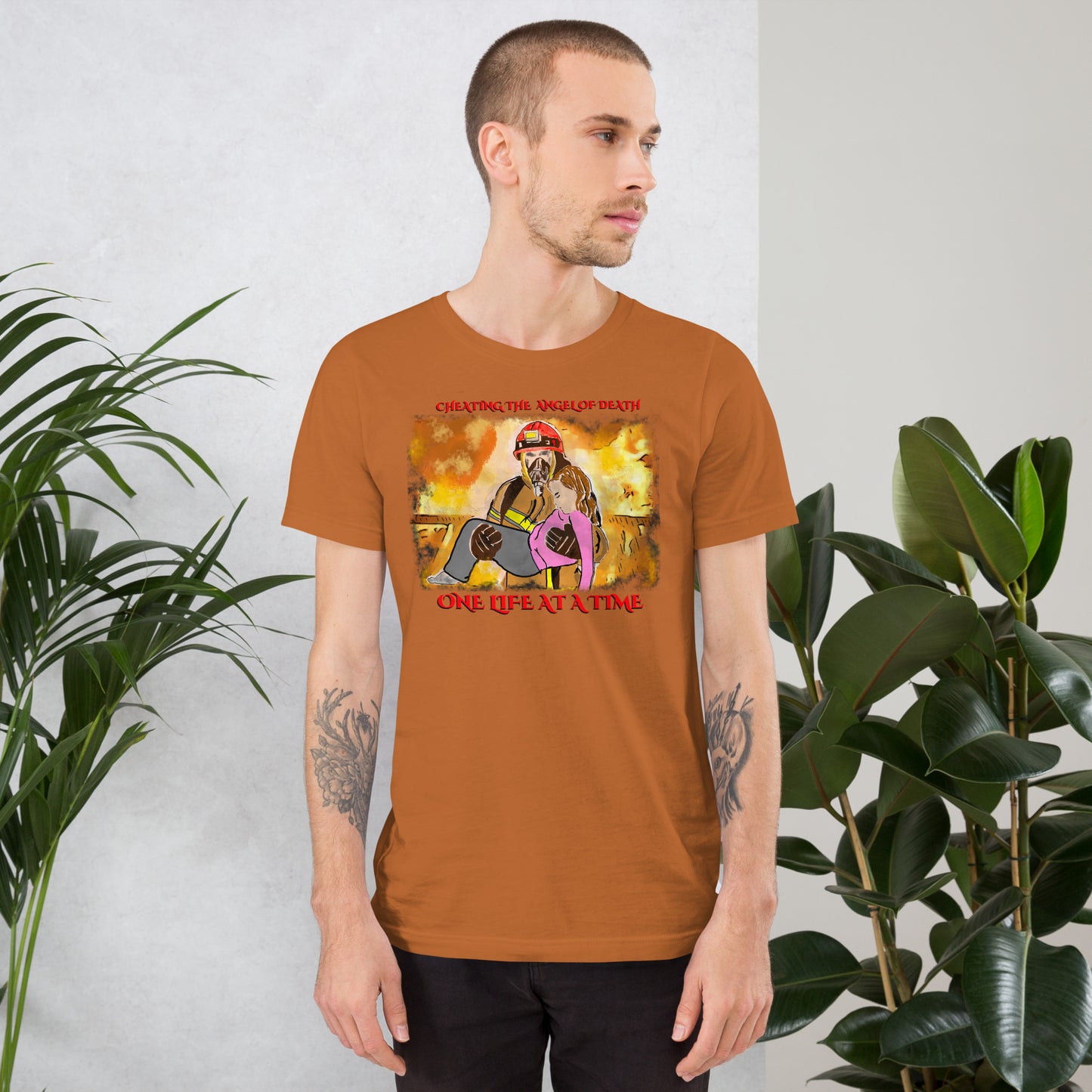 Firemen - Cheating Death Unisex t-shirt