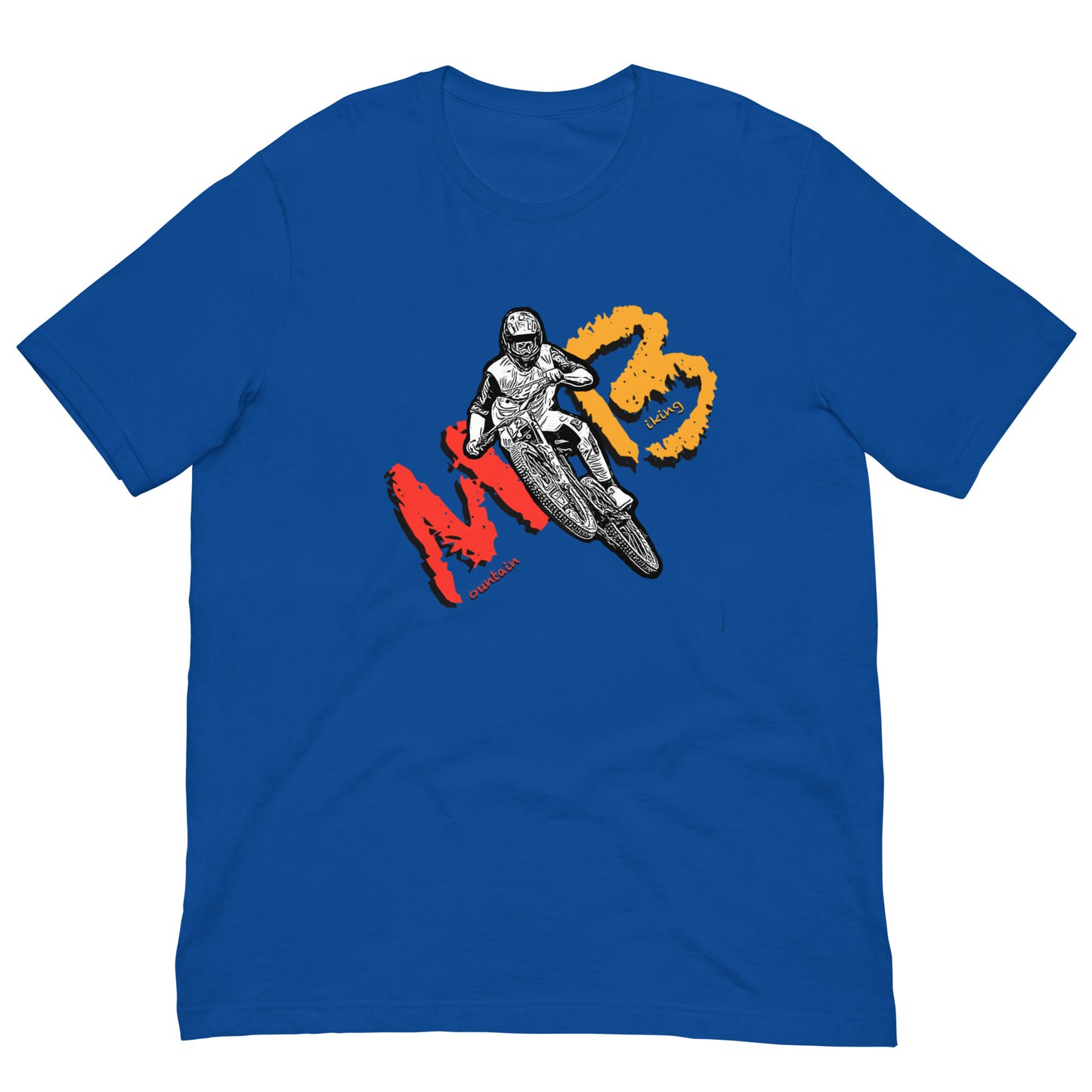 Mountain Biking Unisex t-shirt