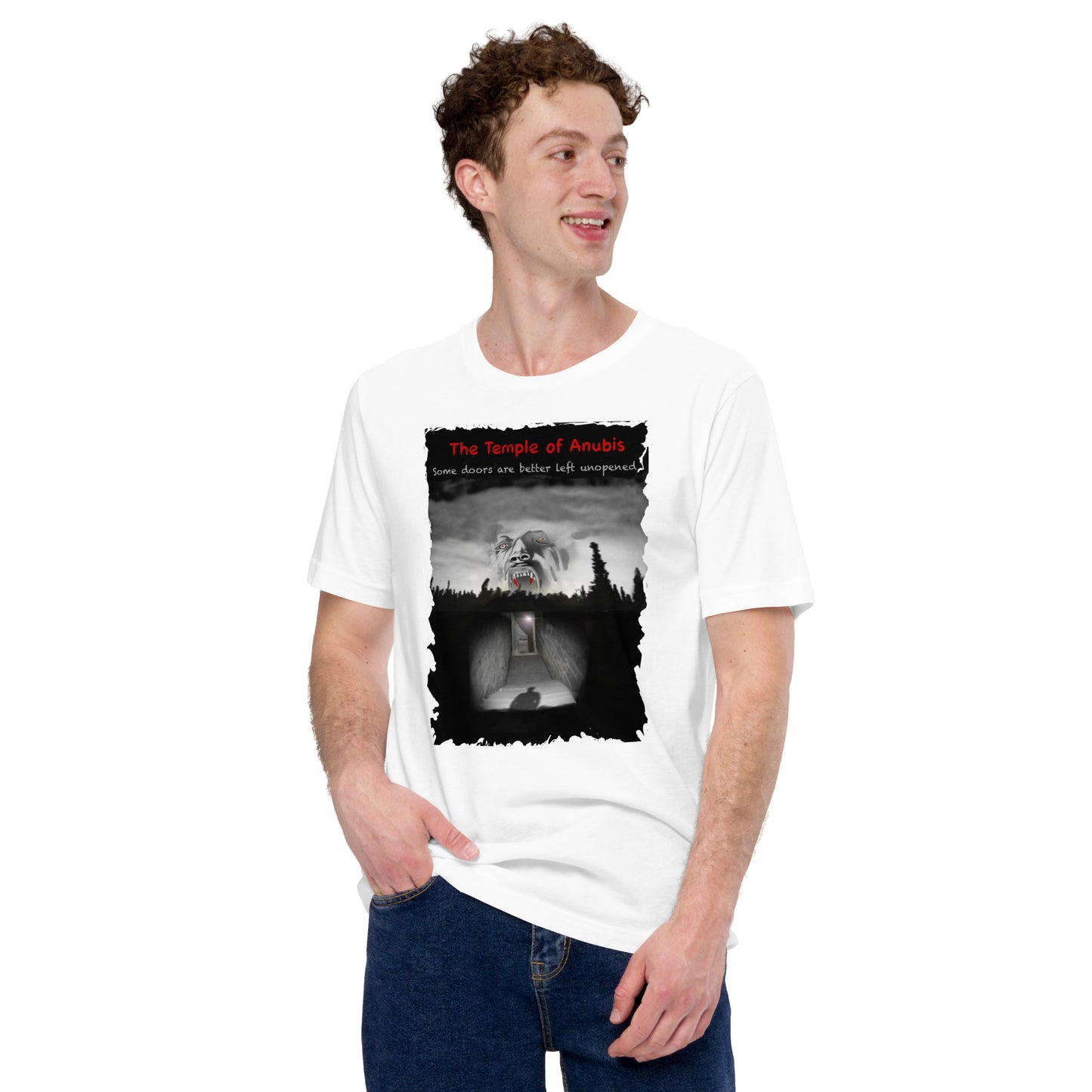 Halloween- The Temple of Anubis Unisex t-shirt