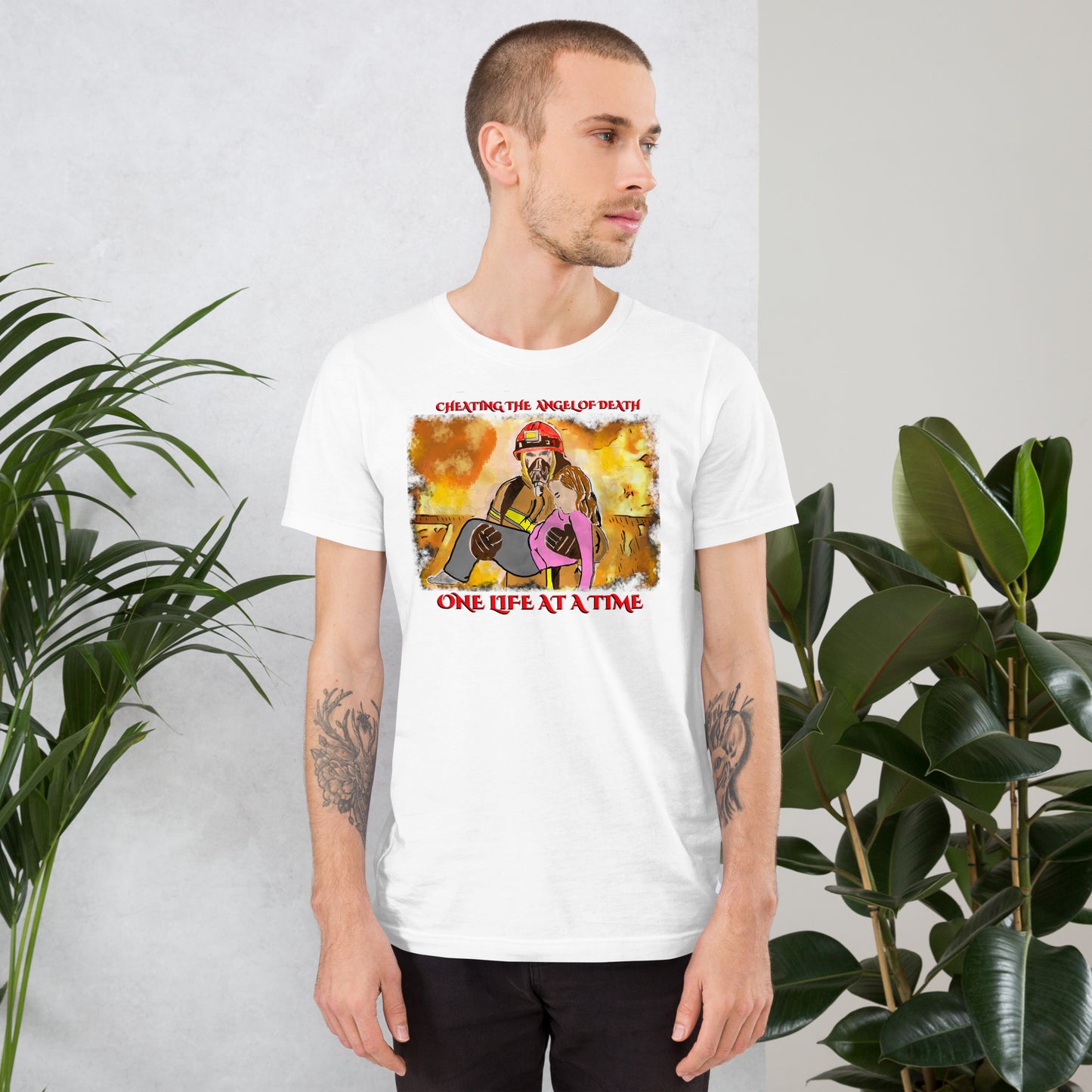 Firemen - Cheating Death Unisex t-shirt