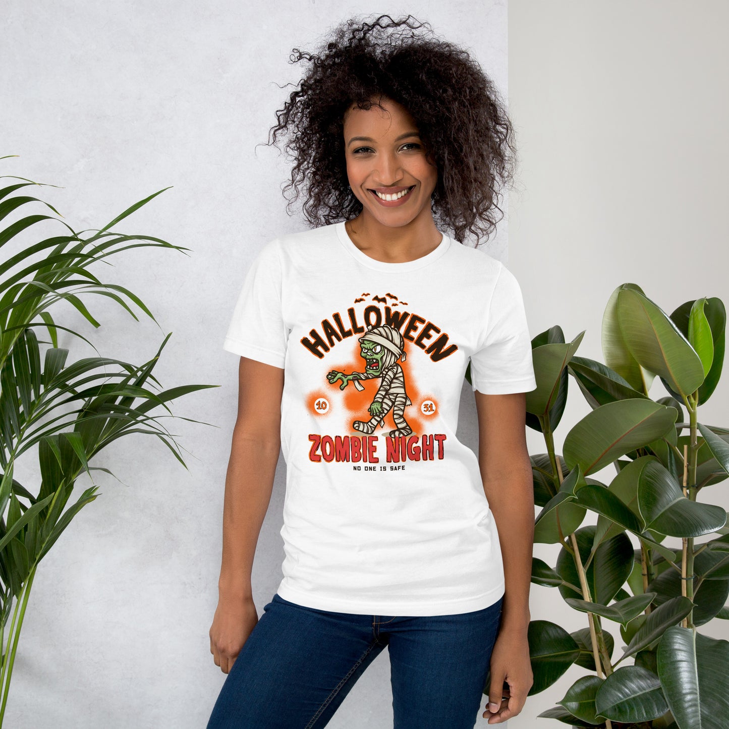 Halloween Zombie Night Unisex t-shirt