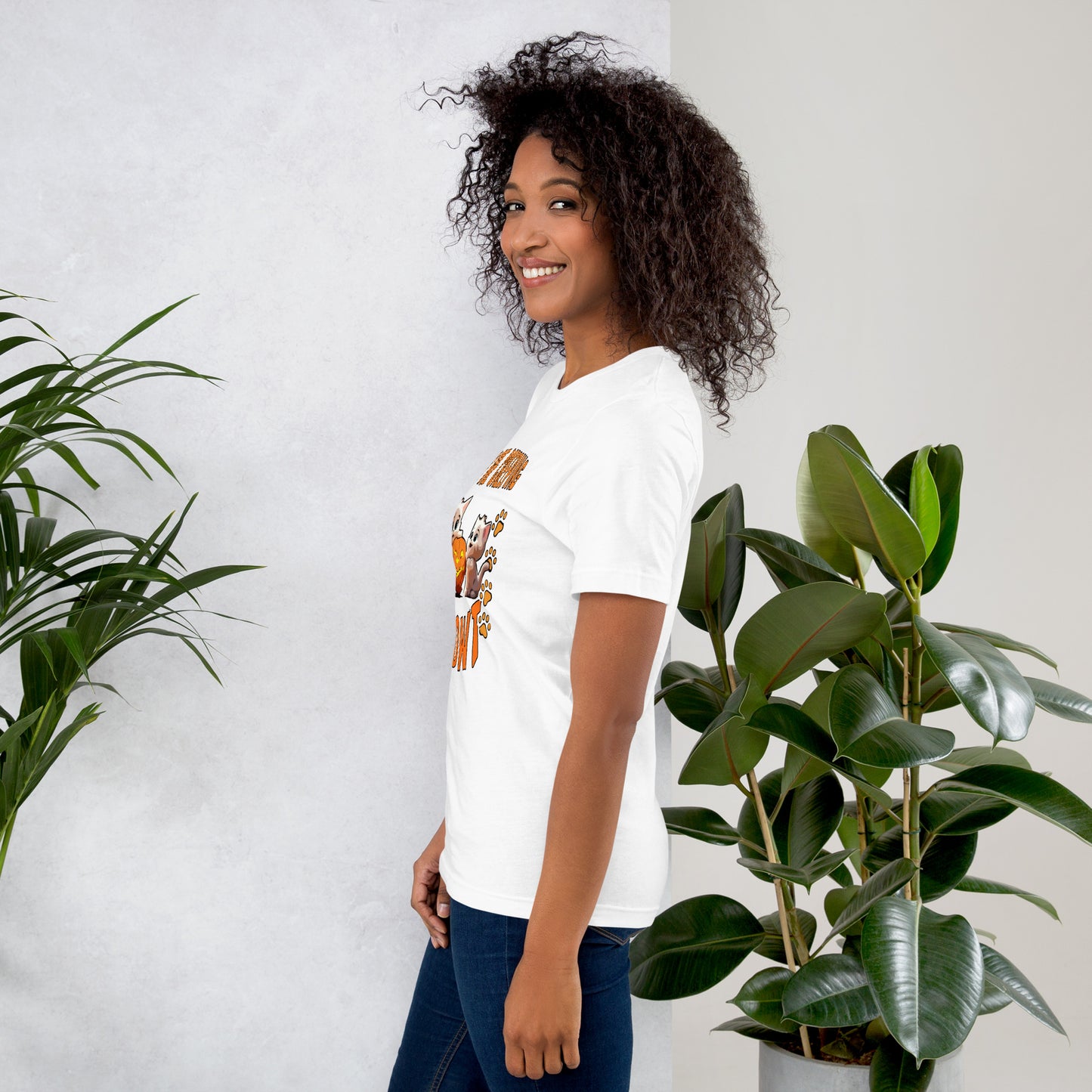 Halloween Creeping Meowt Unisex t-shirt