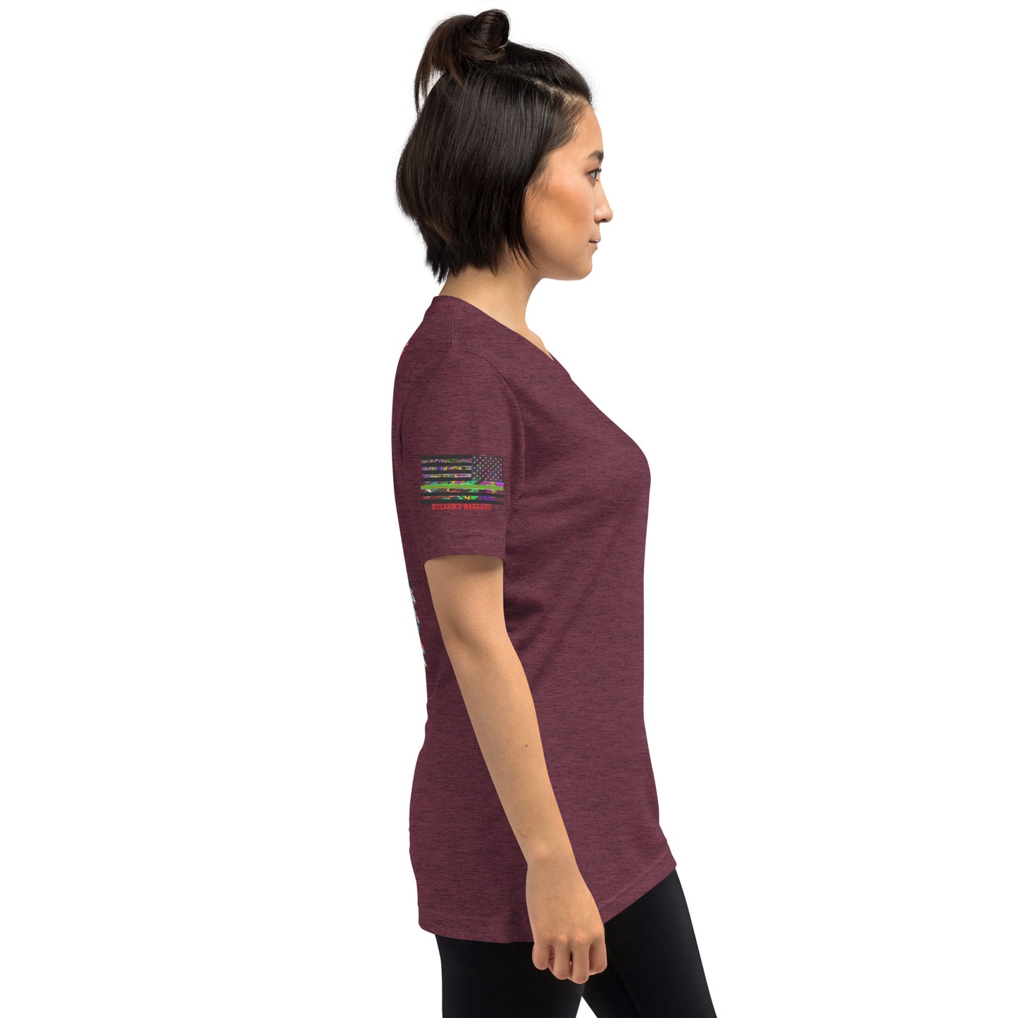 PTSD Back Shirt Design Short sleeve t-shirt