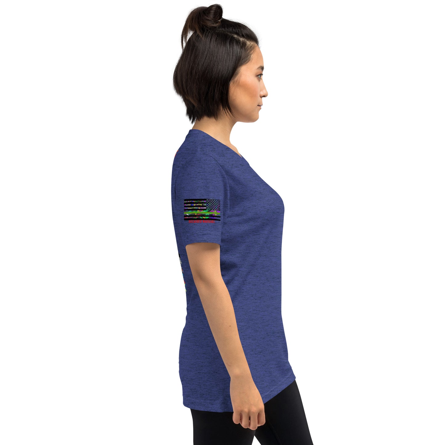 PTSD Back Shirt Design Short sleeve t-shirt