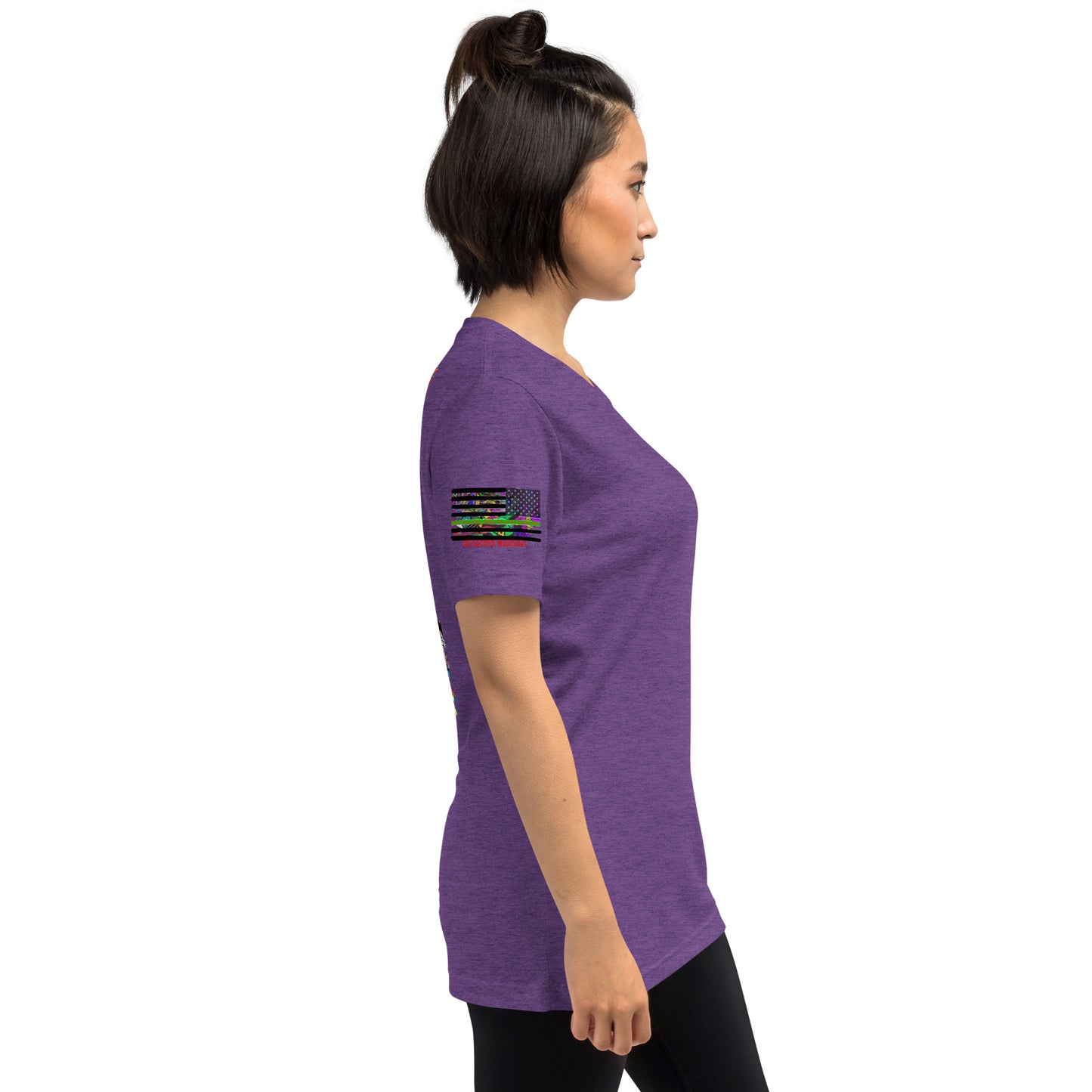 PTSD Back Shirt Design Short sleeve t-shirt