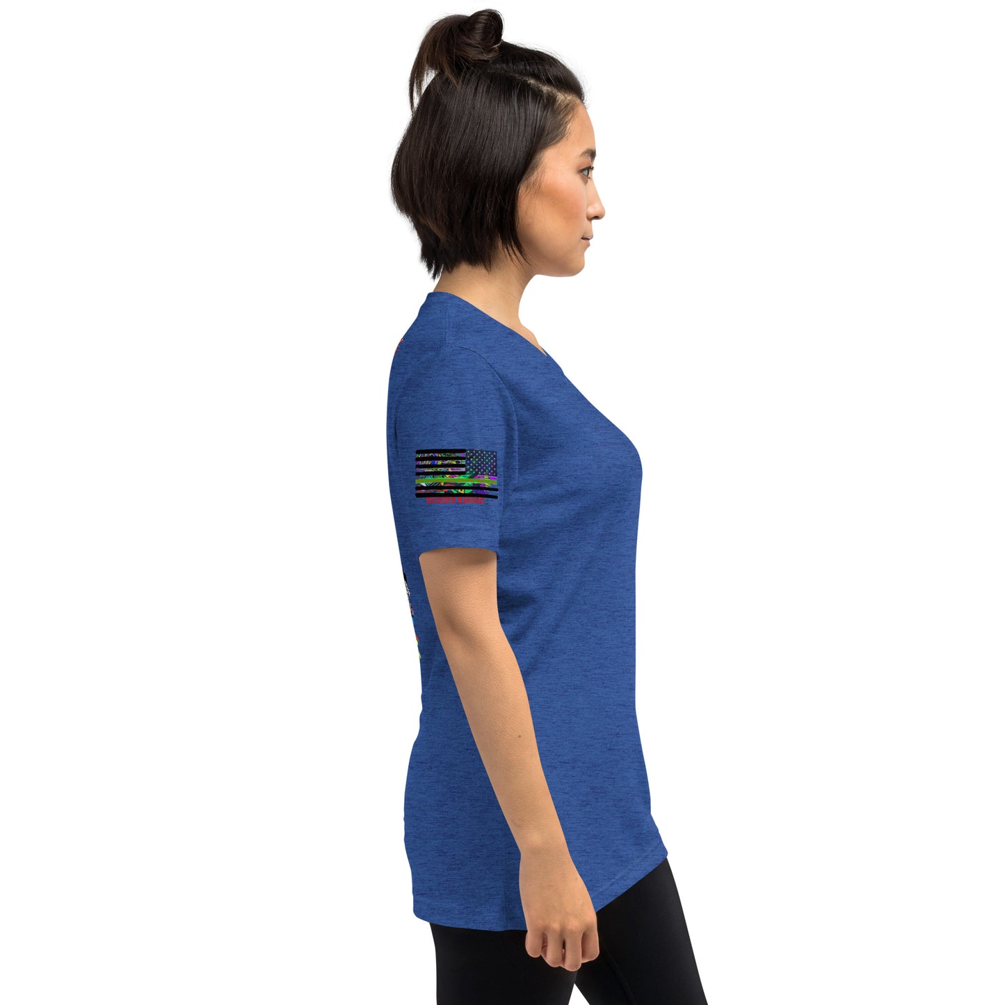 PTSD Back Shirt Design Short sleeve t-shirt