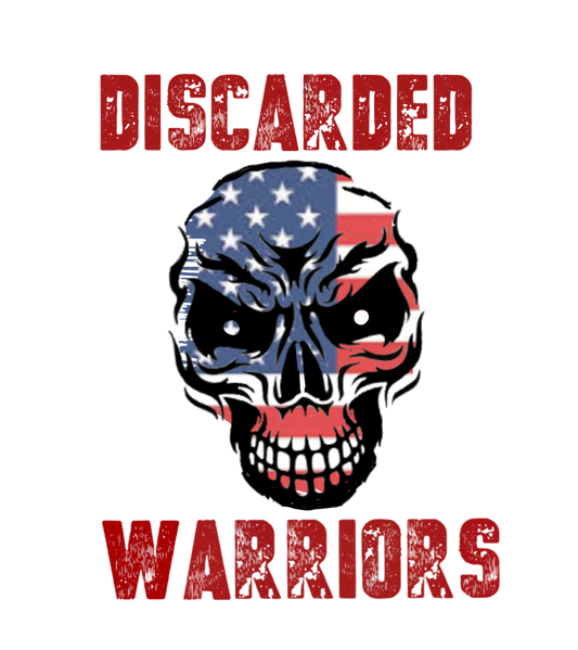Discarded Warriors American Flag Skull Gift Card