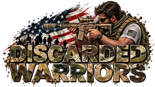 Discarded Warriors American Flag Skull Gift Card