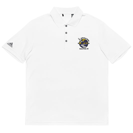 VFW Post 10256 adidas performance polo shirt