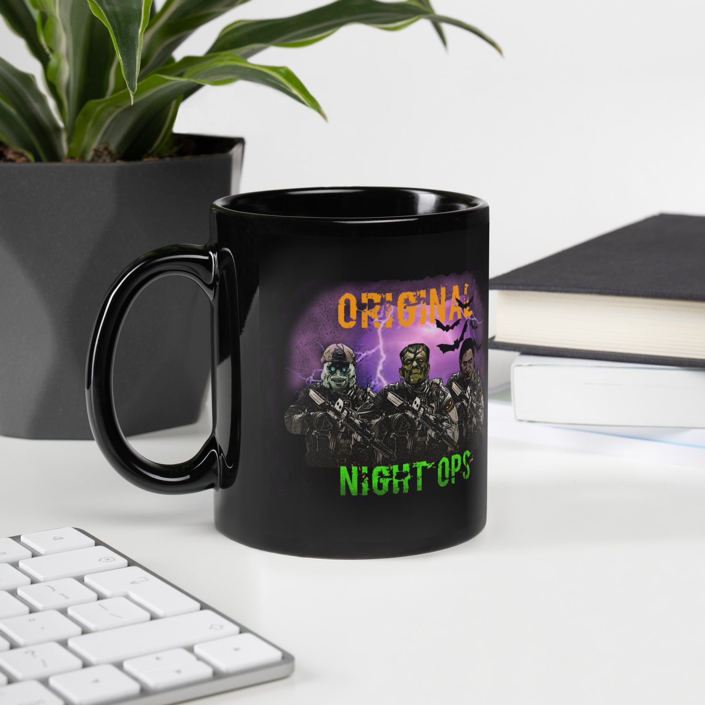 Original Night Ops Black Glossy Mug