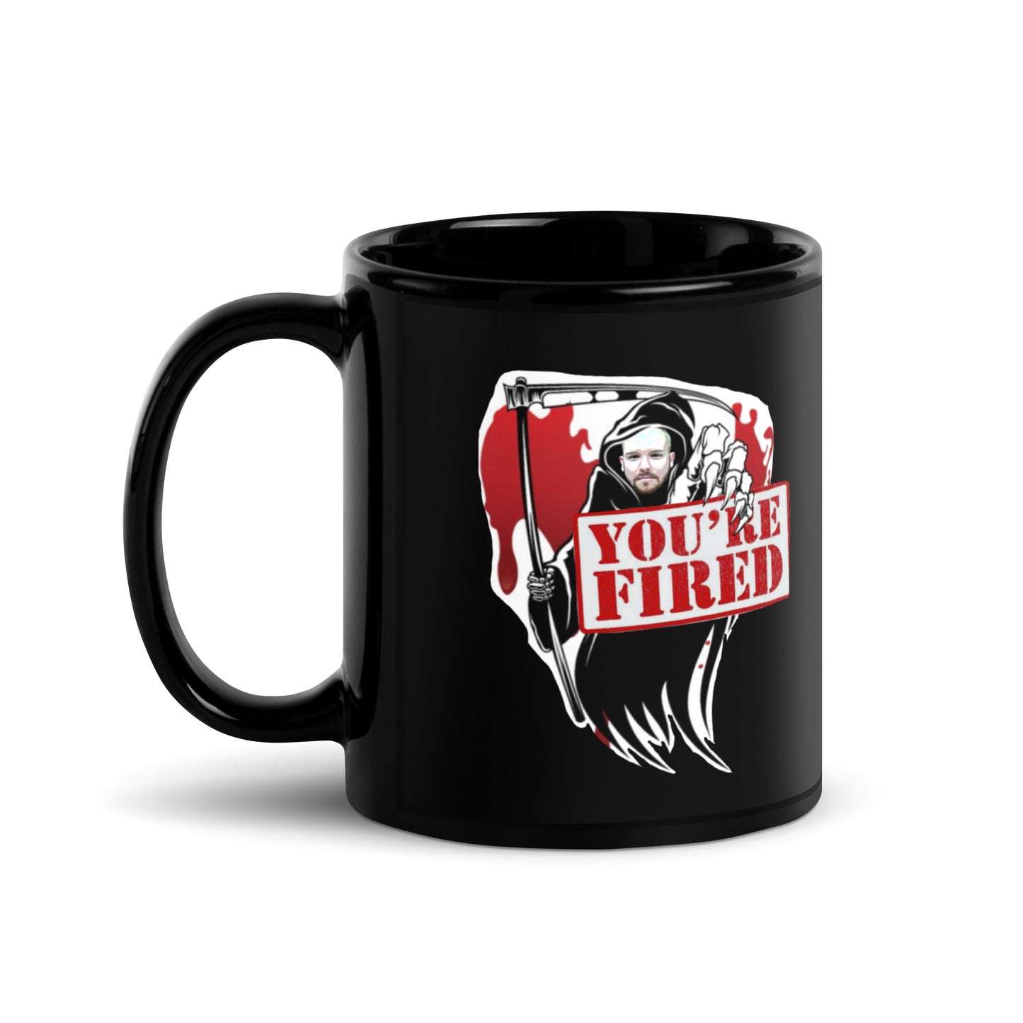 New Stew Black Glossy Mug