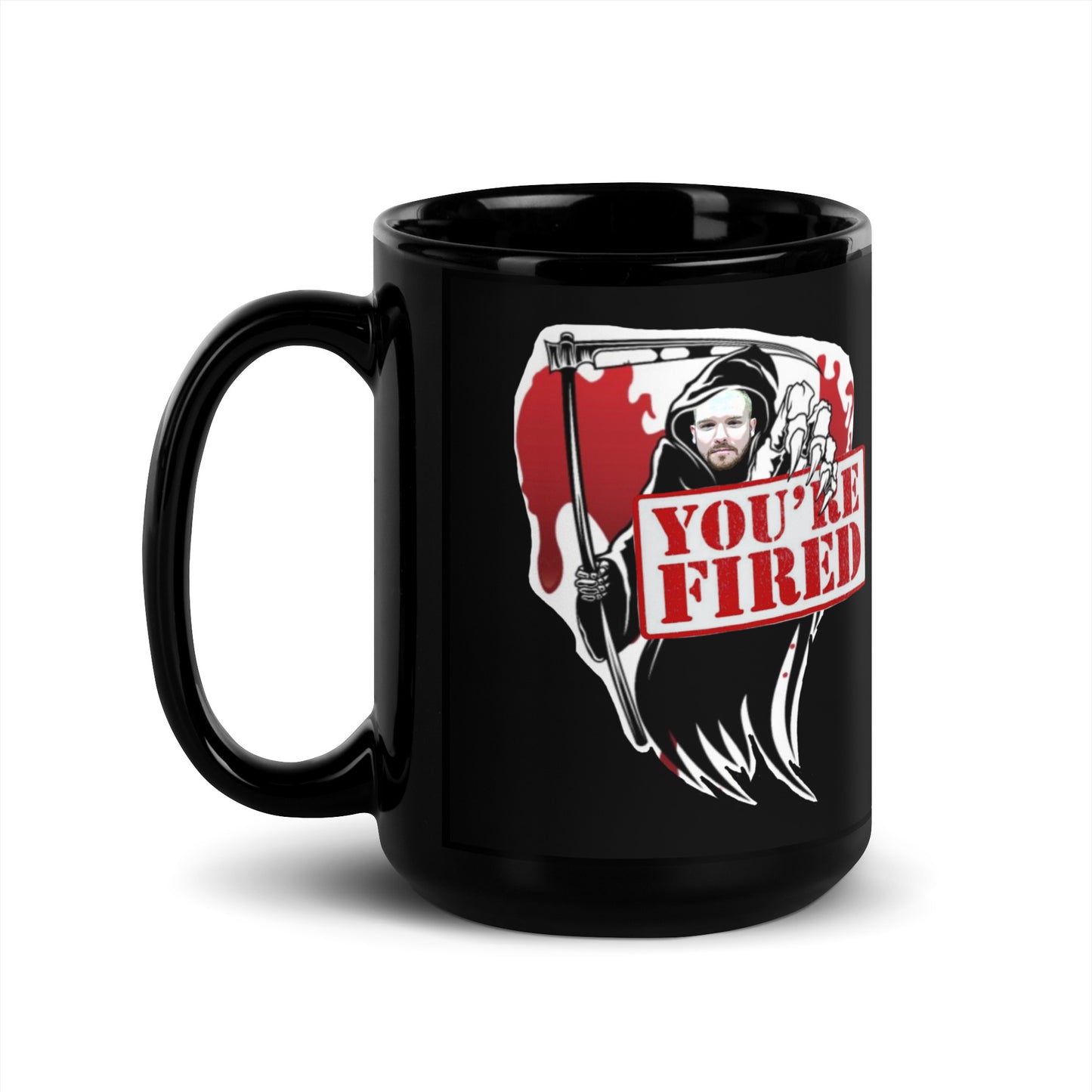 New Stew Black Glossy Mug