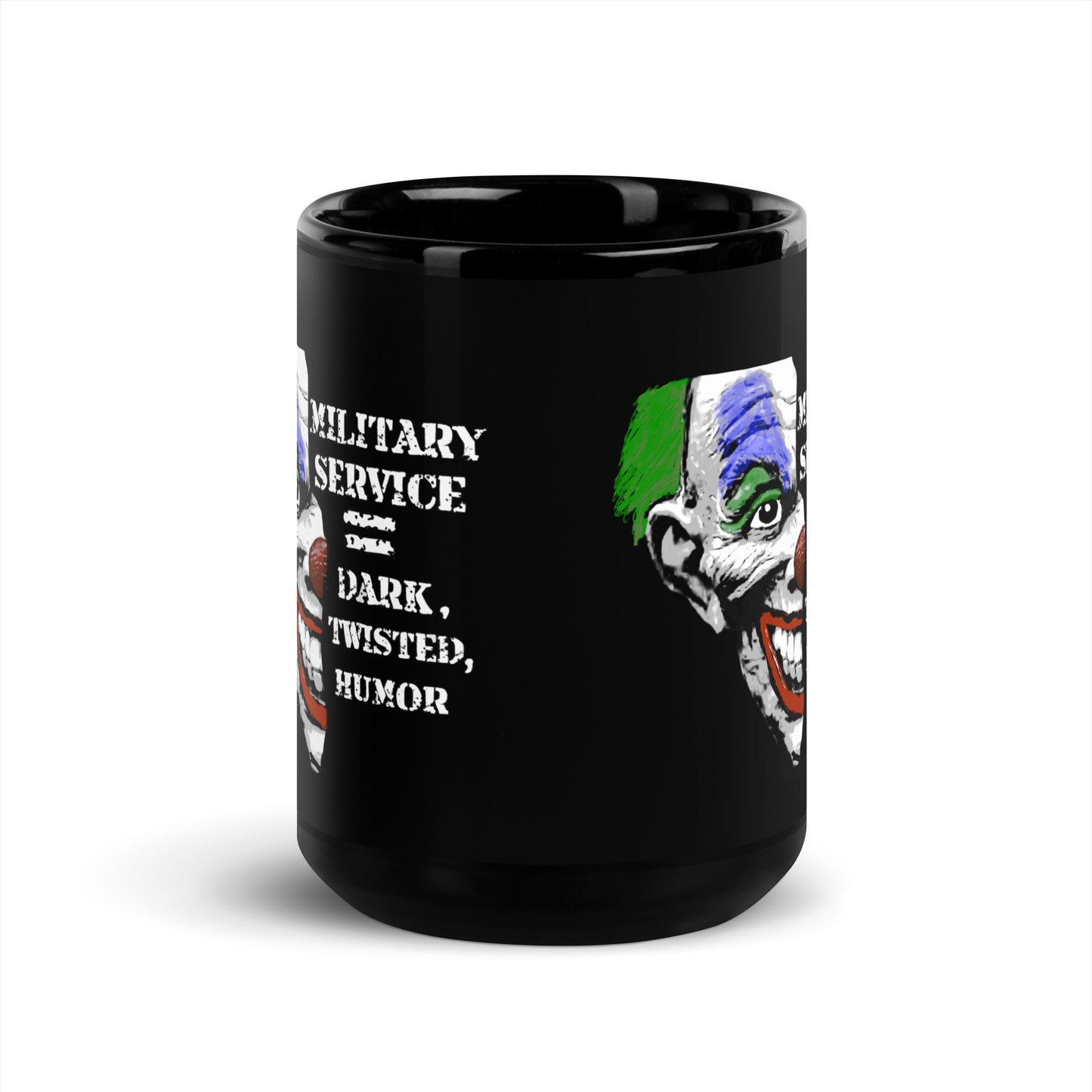 Dark Humor Black Glossy Mug