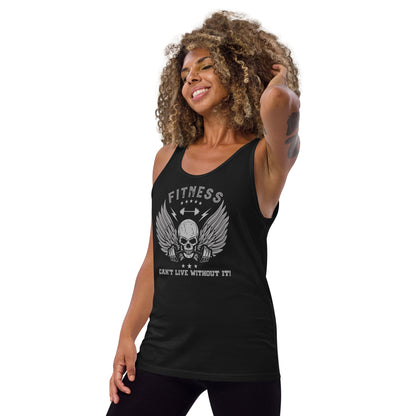 Fitness Skull Men's Tank Top Gym