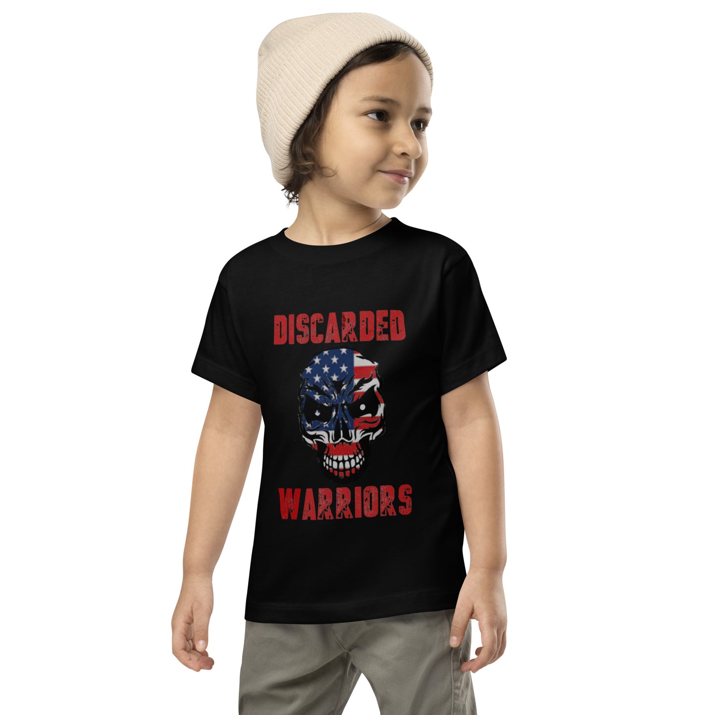 Discarded Warriors Skull Toddler Short Sleeve Tee