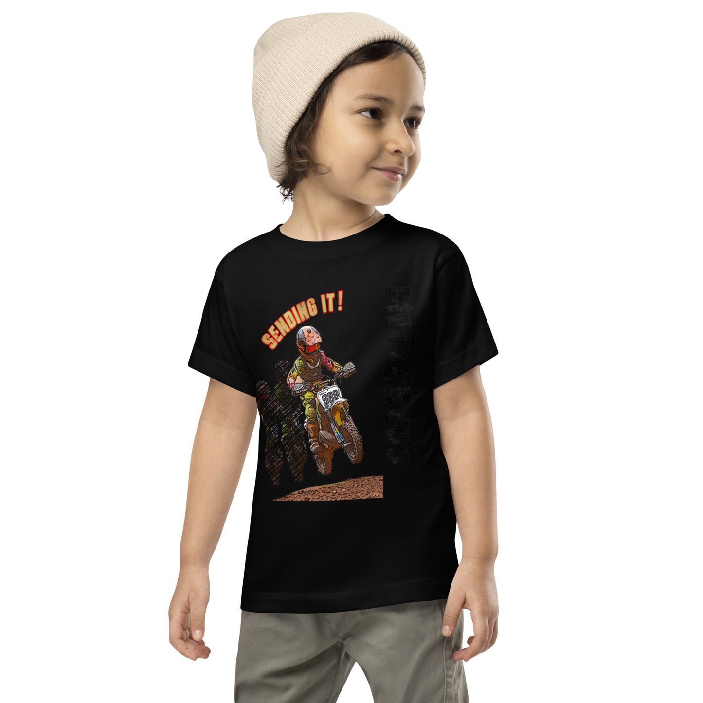 Sending It Toddler Short Sleeve Tee