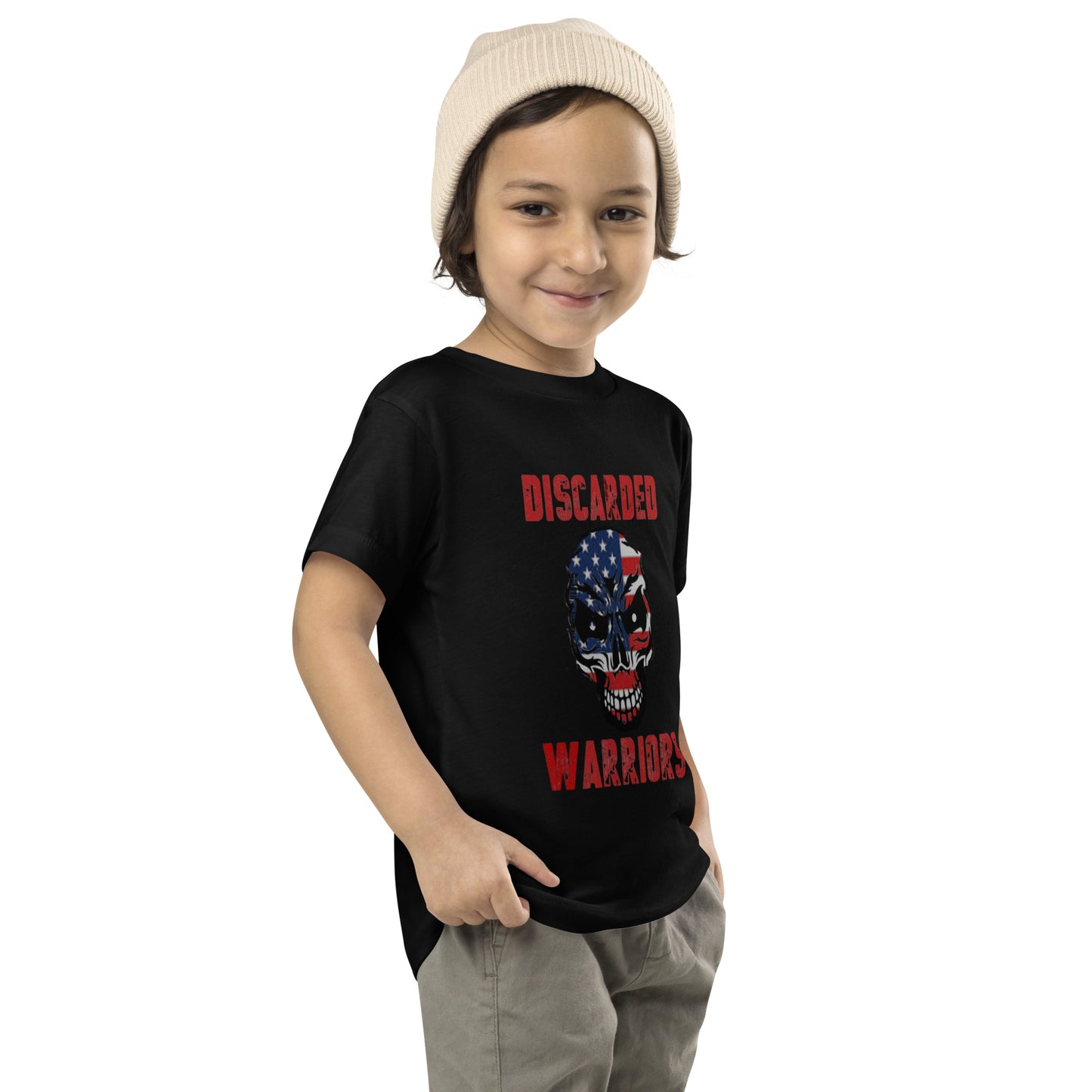 Discarded Warriors Skull Toddler Short Sleeve Tee