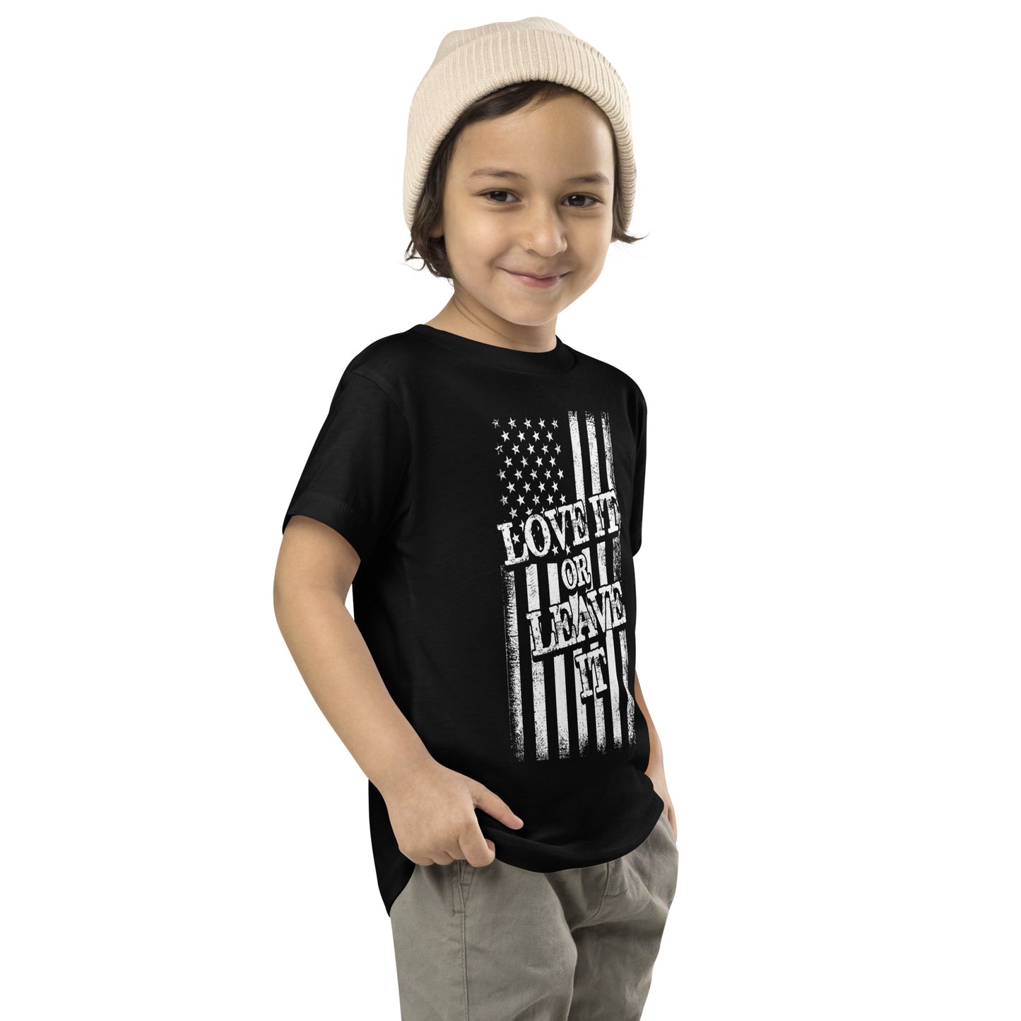 Love it or leave it Toddler Short Sleeve Tee