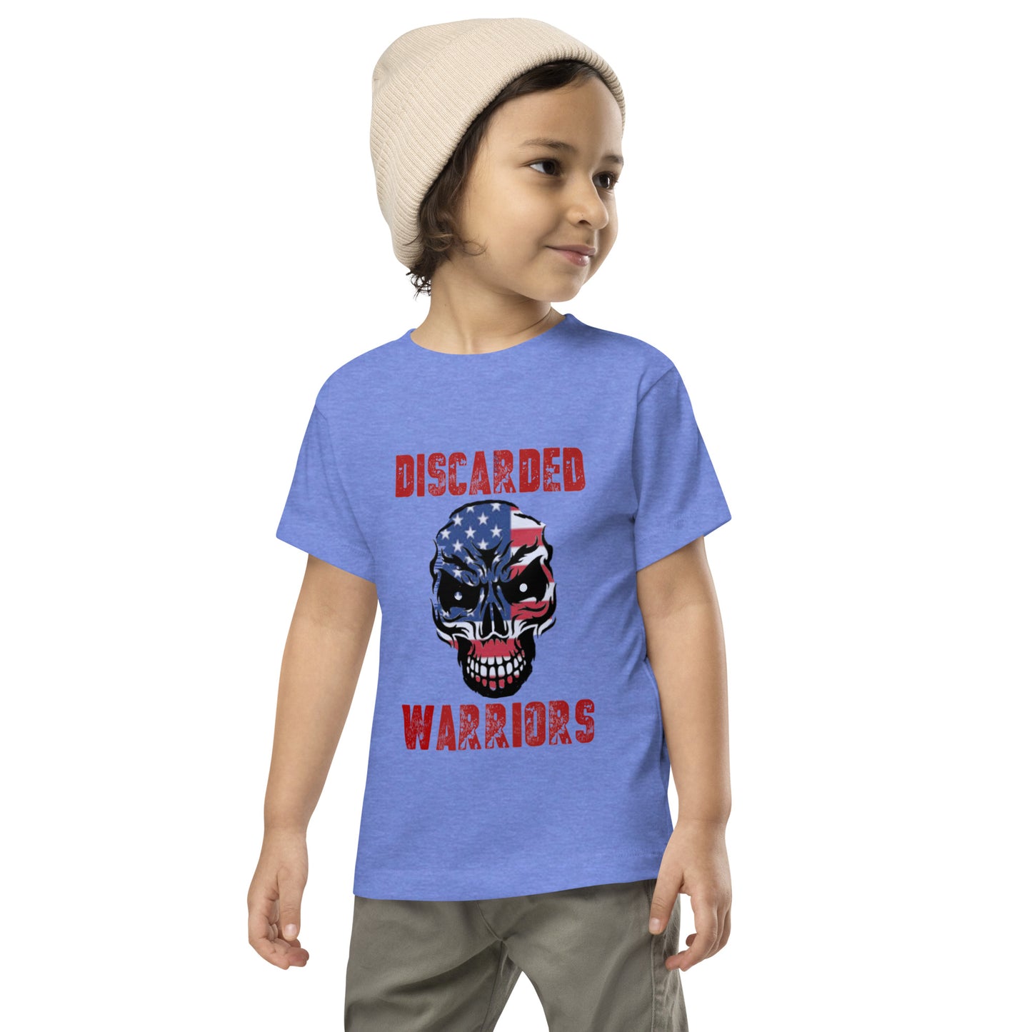 Discarded Warriors Skull Toddler Short Sleeve Tee