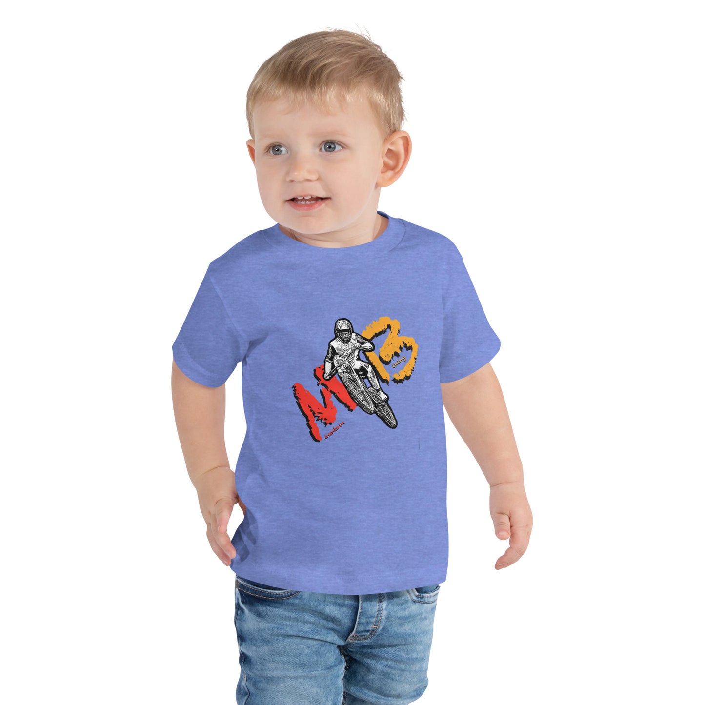 Mountain Biking Toddler Short Sleeve Tee