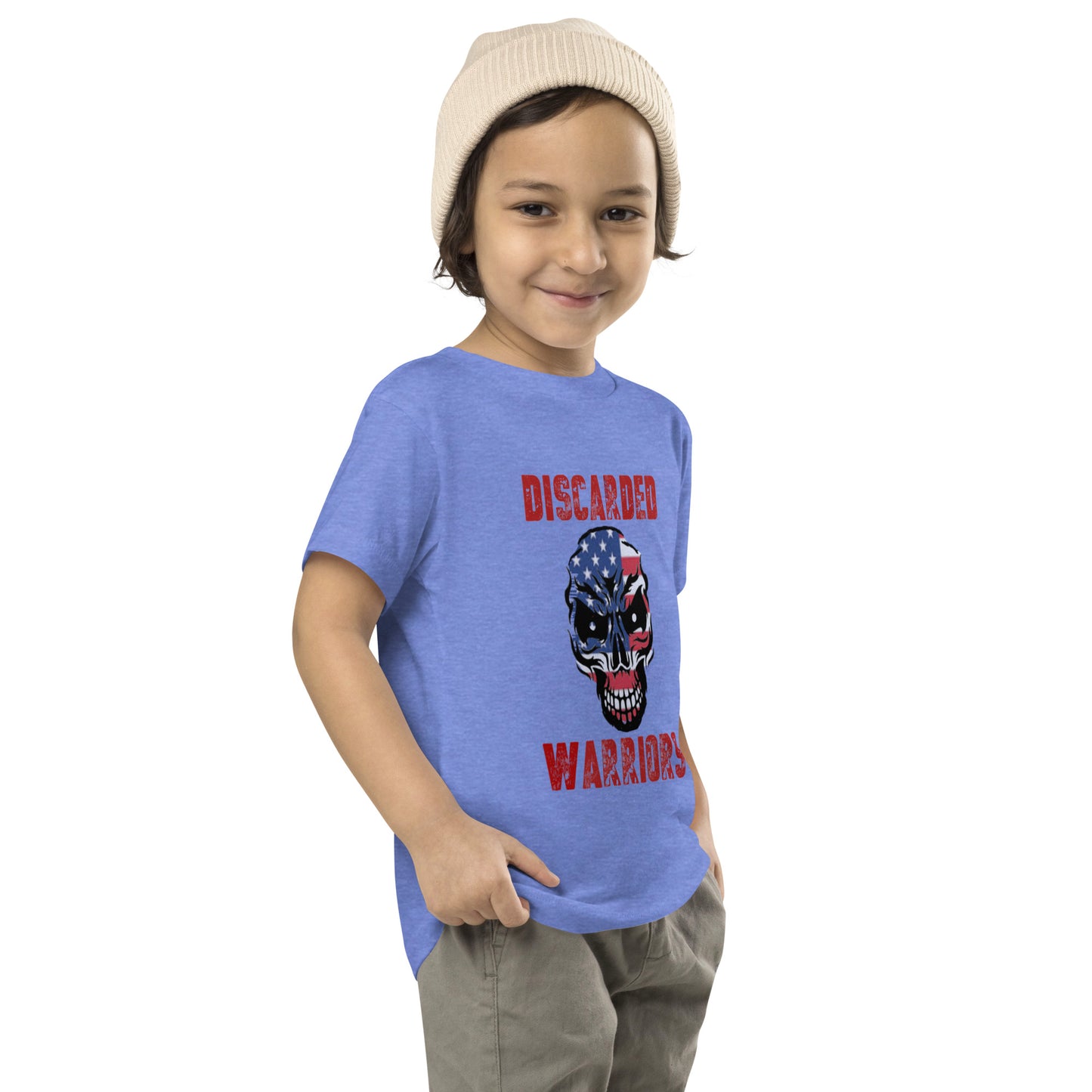 Discarded Warriors Skull Toddler Short Sleeve Tee