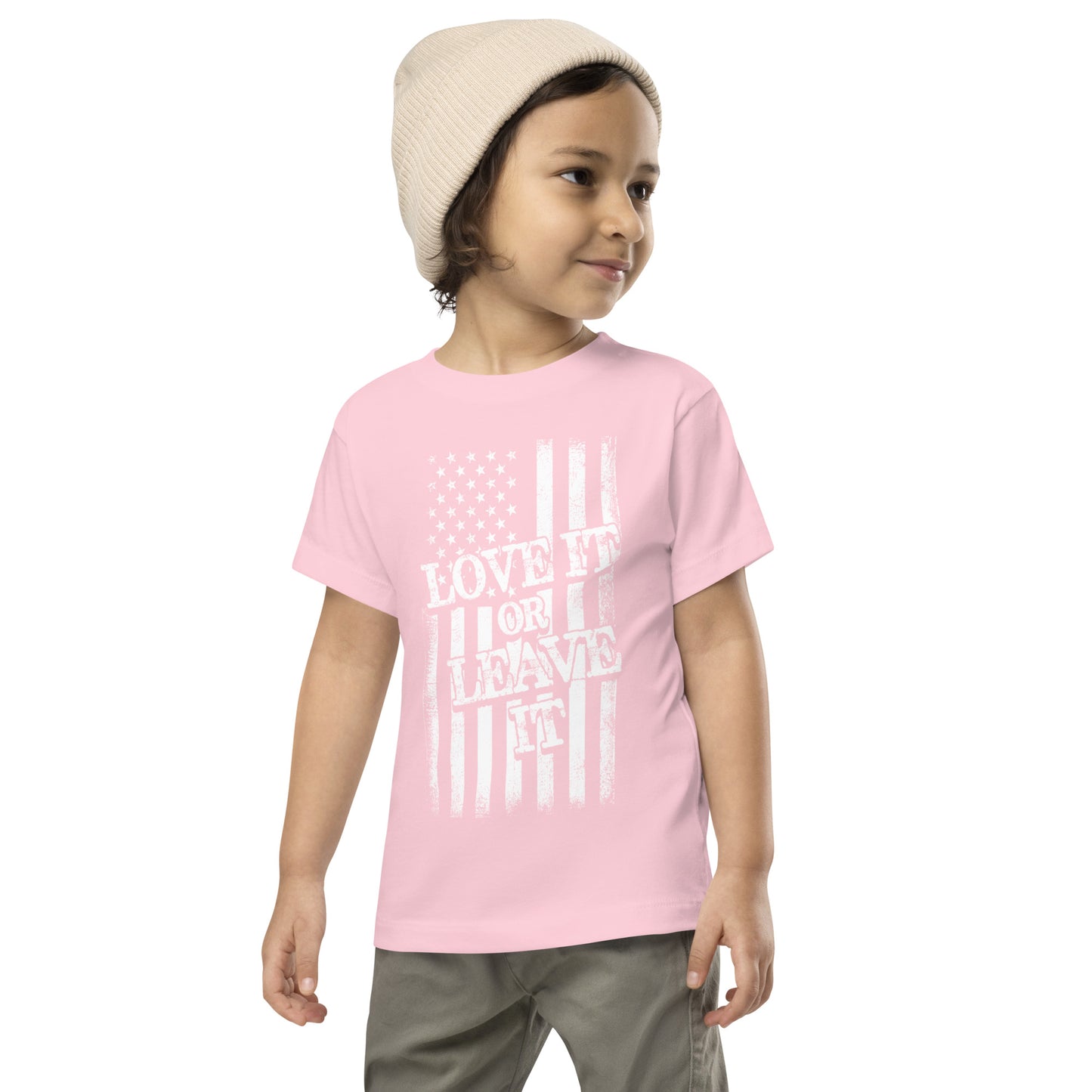 Love it or leave it Toddler Short Sleeve Tee