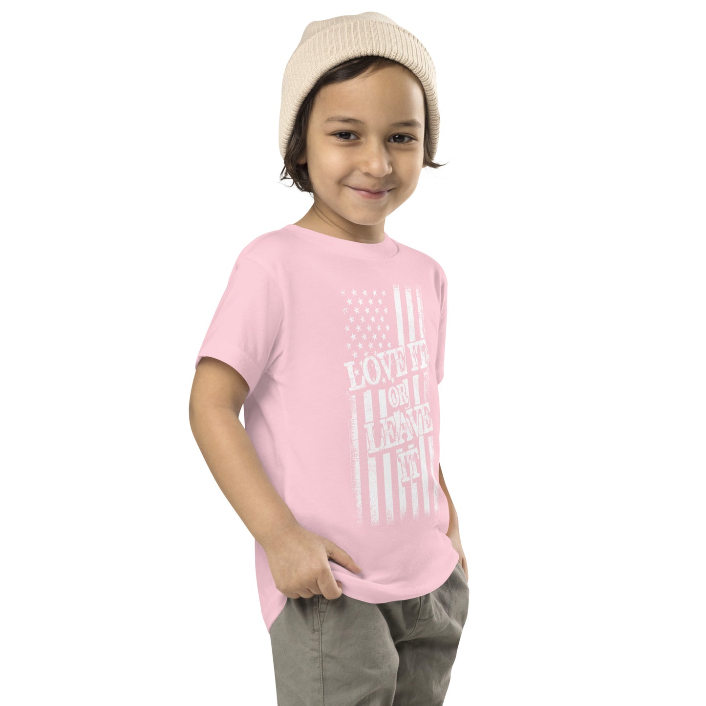 Love it or leave it Toddler Short Sleeve Tee