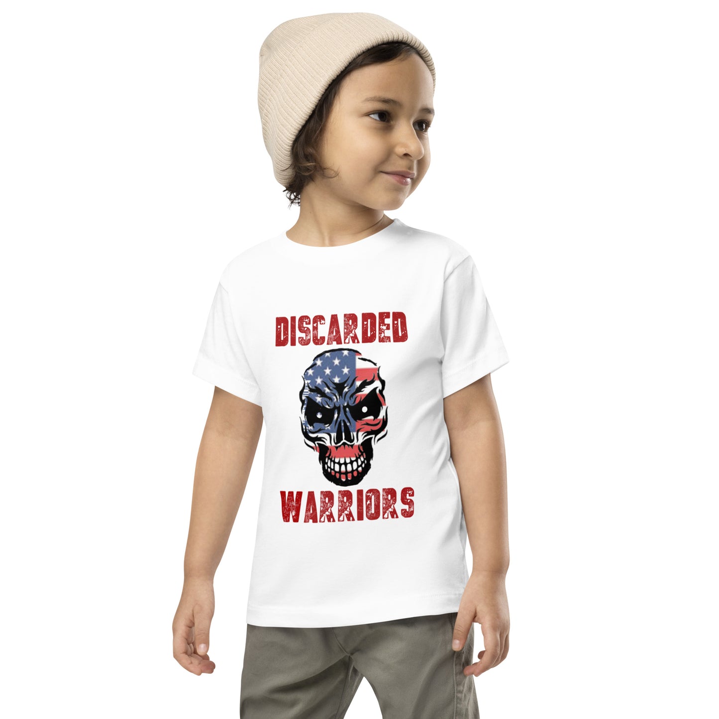 Discarded Warriors Skull Toddler Short Sleeve Tee