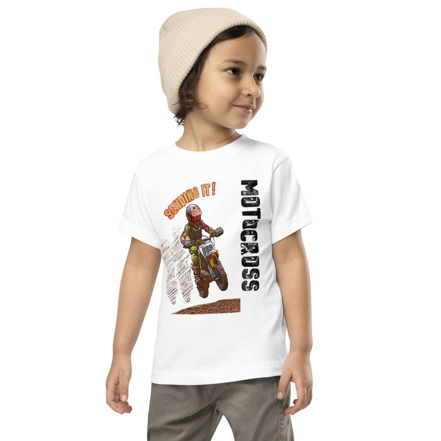 Sending It Toddler Short Sleeve Tee