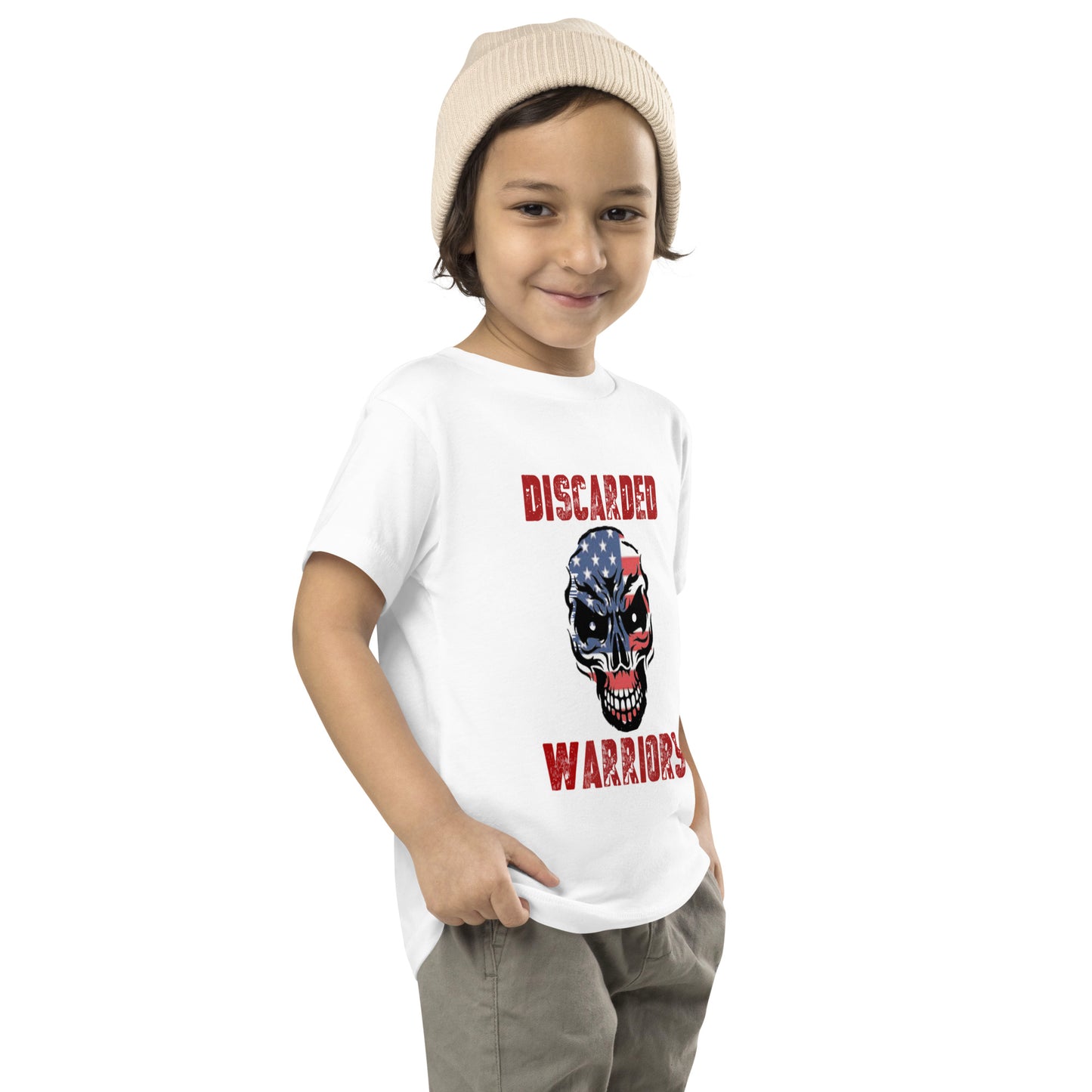 Discarded Warriors Skull Toddler Short Sleeve Tee