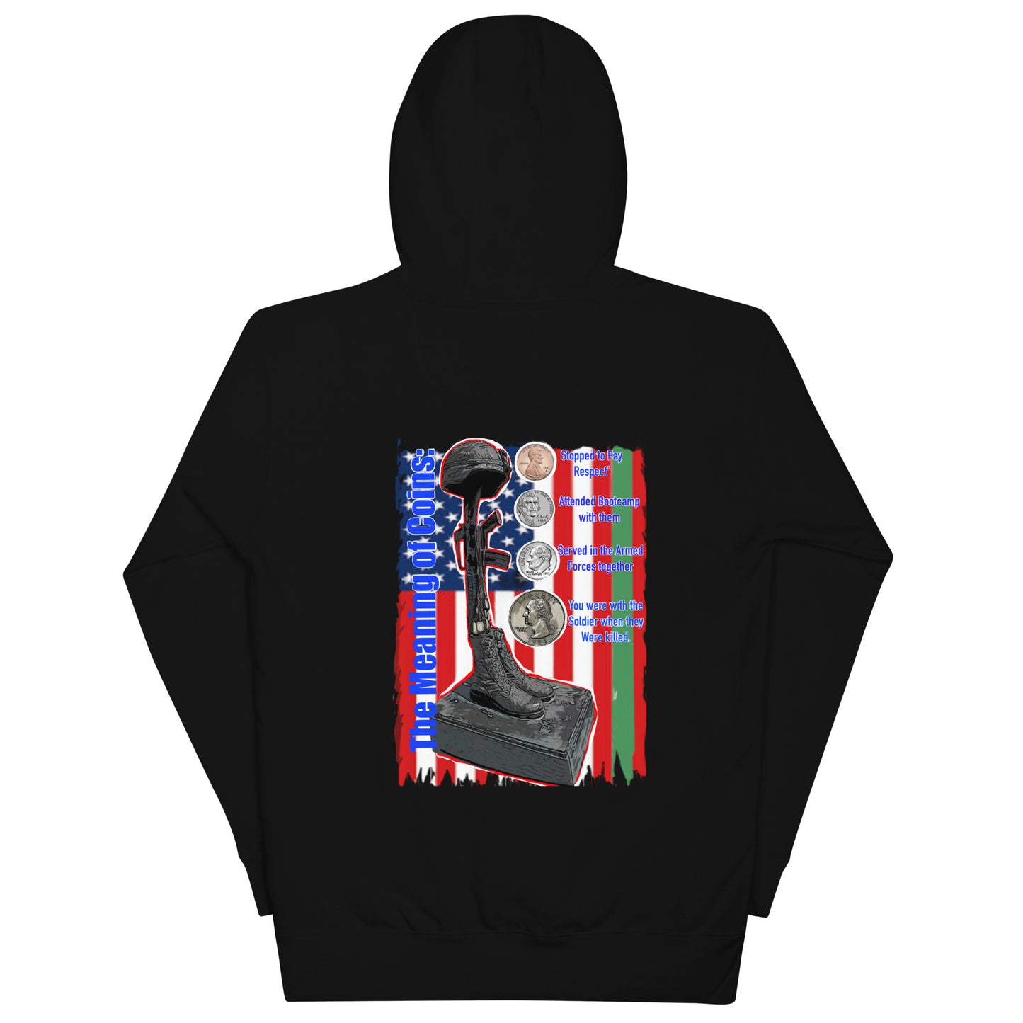 Meaning of the Coins Unisex Hoodie