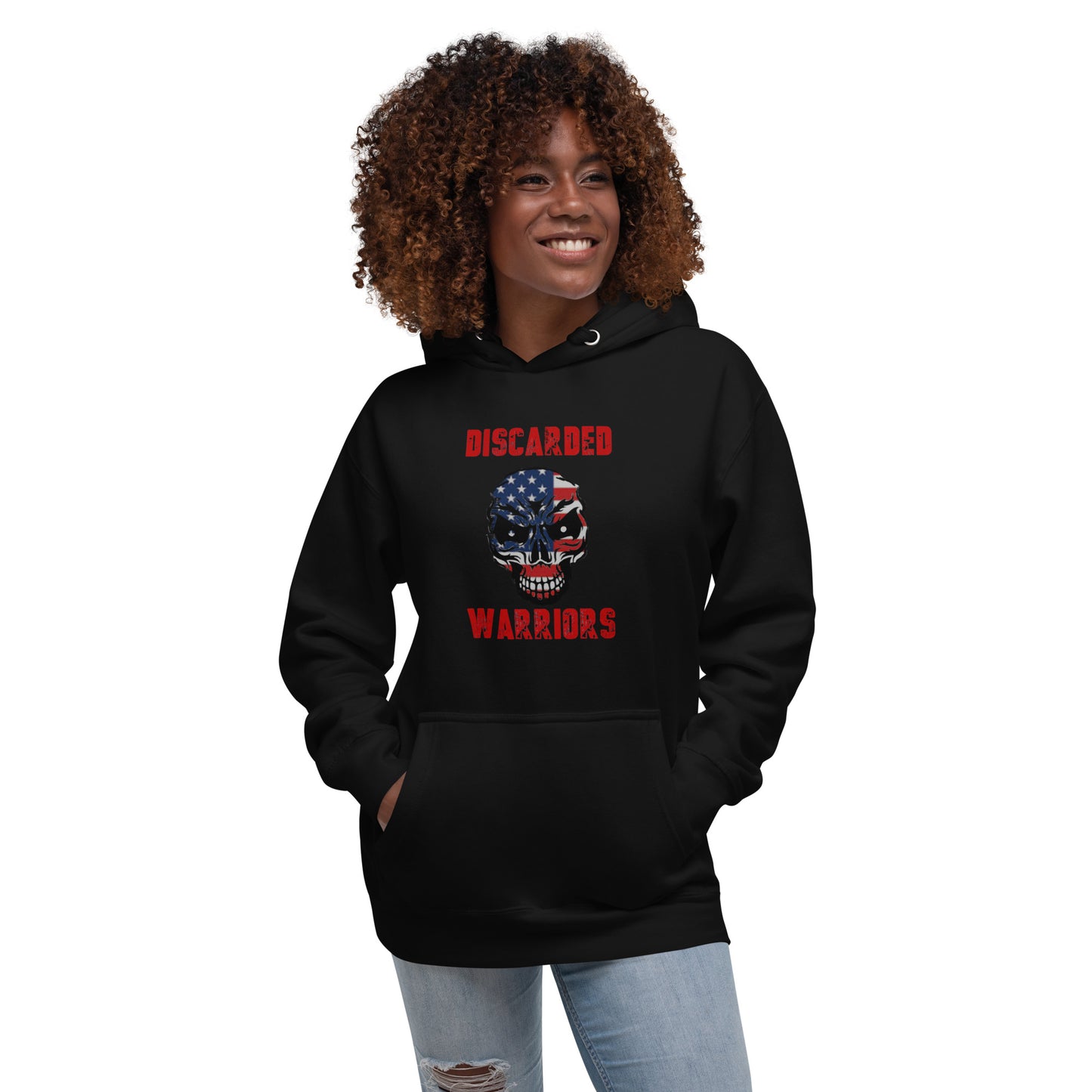 Discarded Warriors Skull Unisex Hoodie