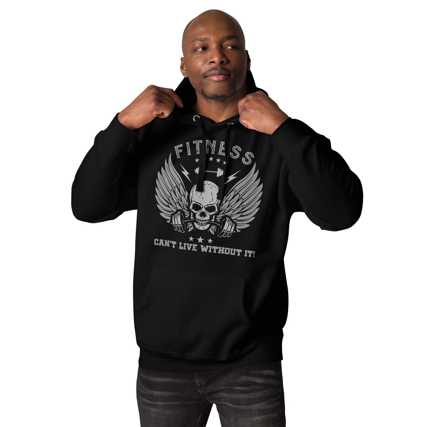 Fitness Skull Unisex Hoodie