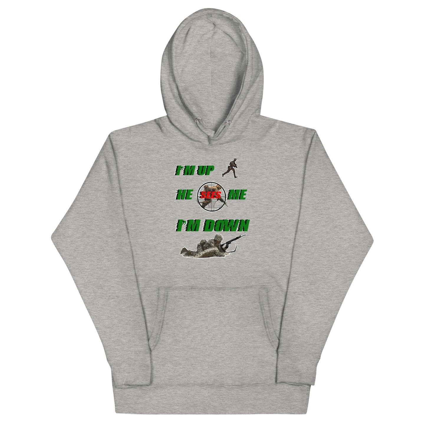 I’mupheseesmeimdownUnisex Hoodie