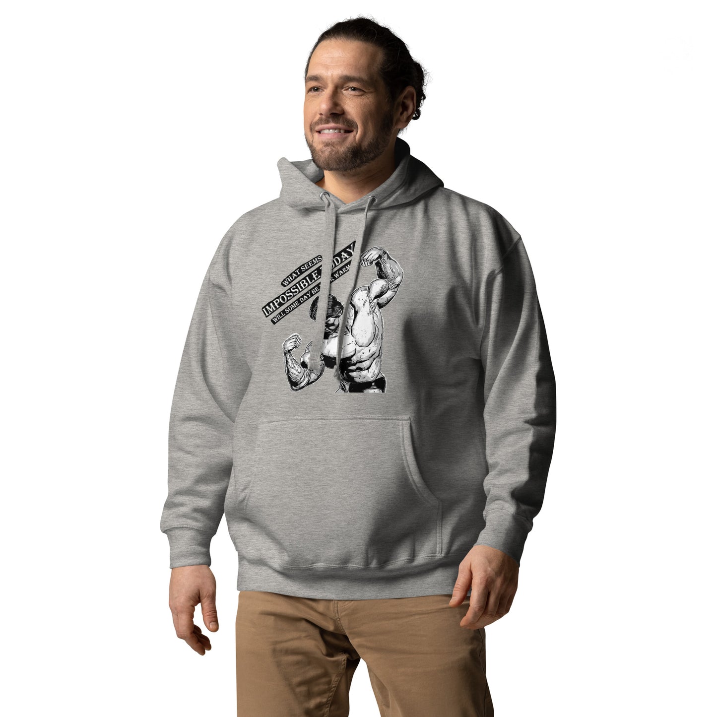 Gym Arnold What seems impossible  Unisex Hoodie