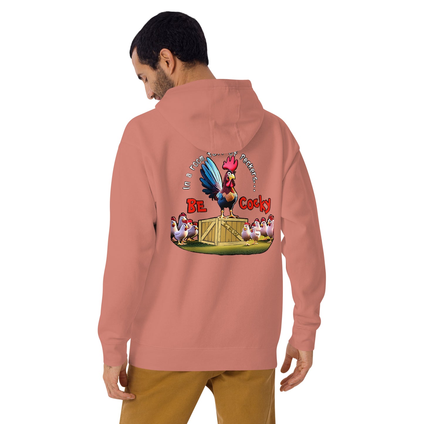 Cocky Ranch Wear Be Cocky Unisex Hoodie