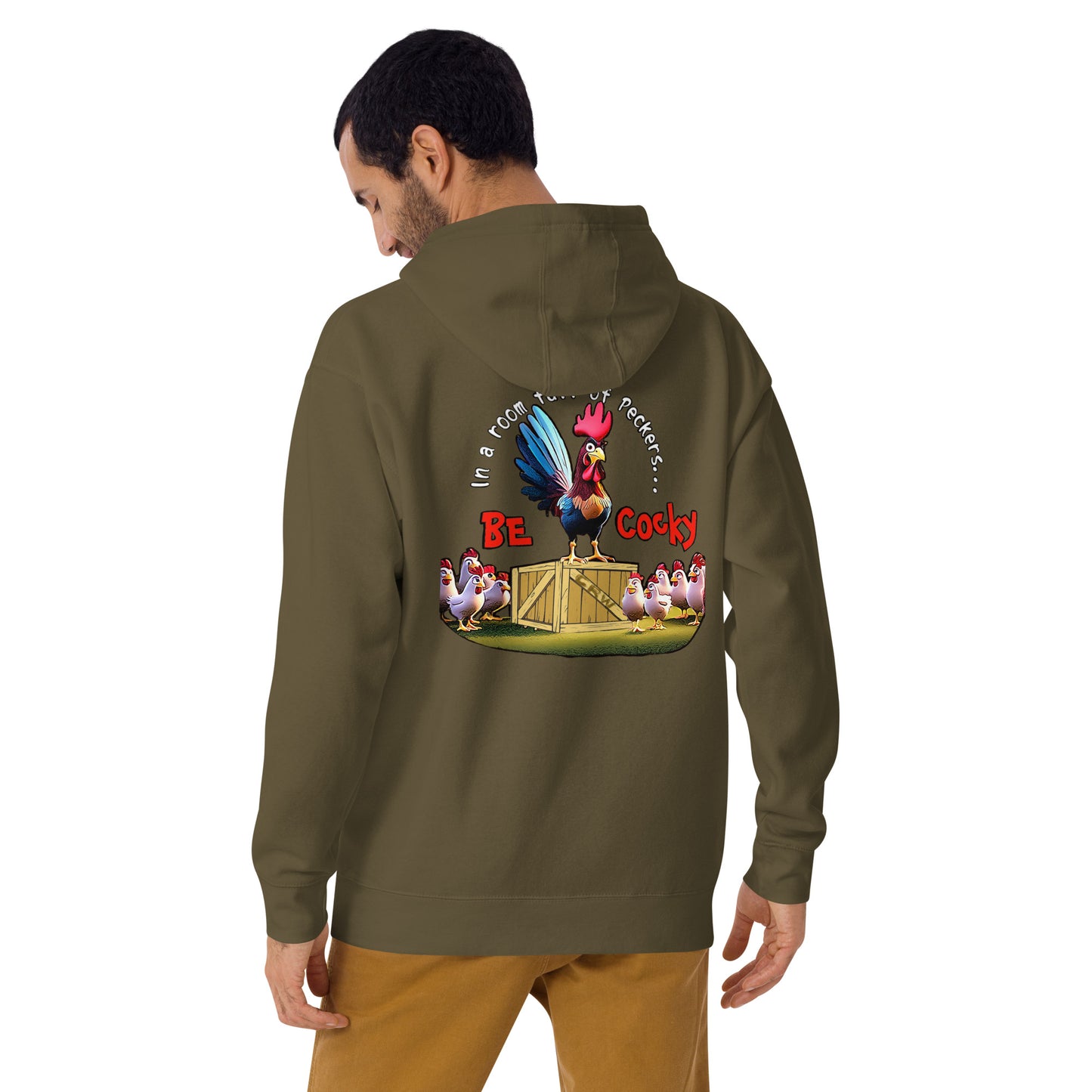 Cocky Ranch Wear Be Cocky Unisex Hoodie