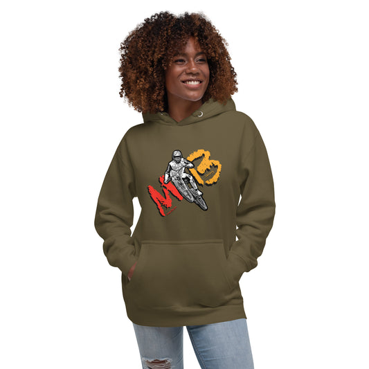 Mountain Biking Unisex Hoodie