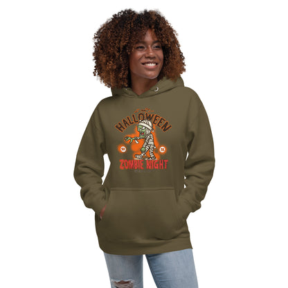 Halloween Zombie Night Unisex Hoodie