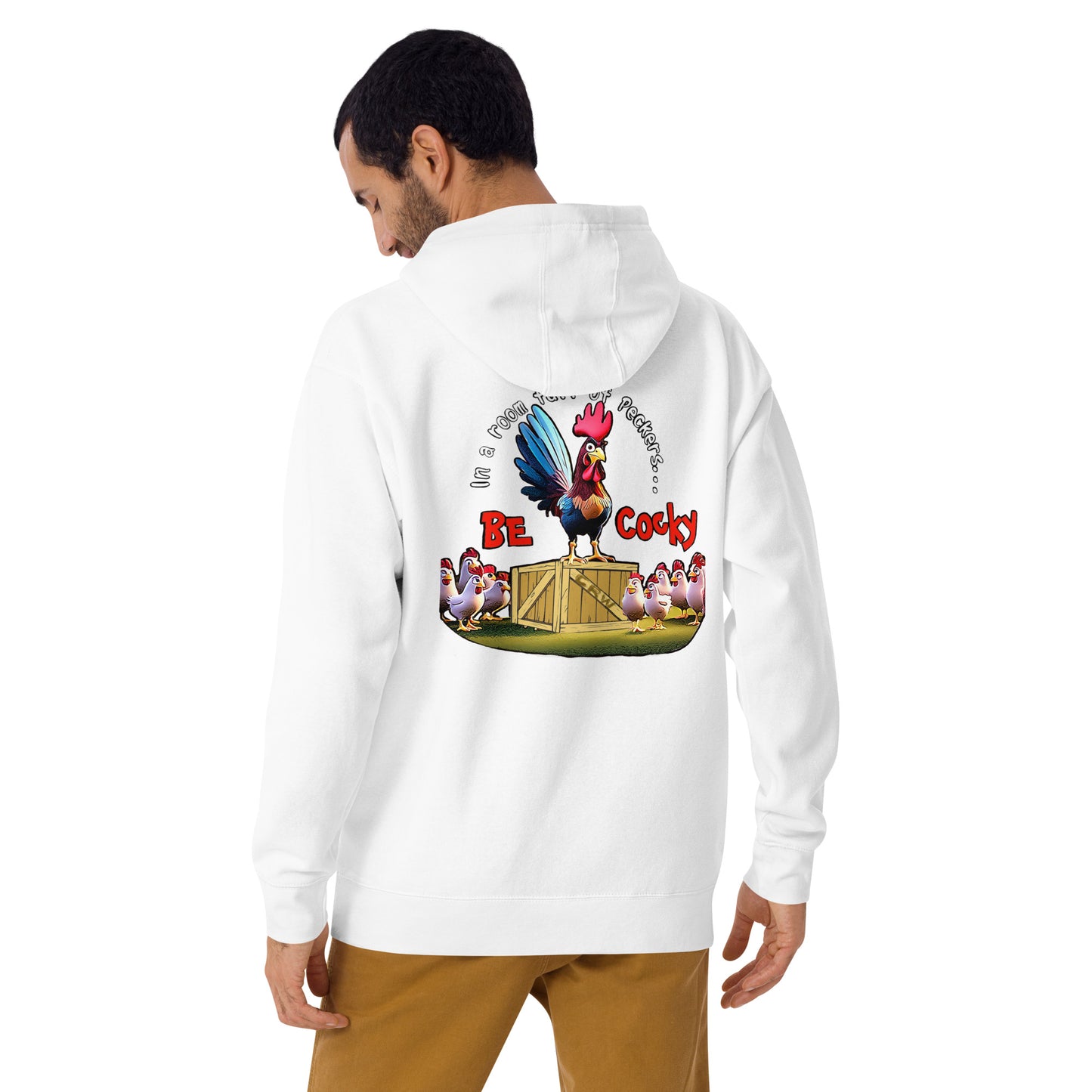 Cocky Ranch Wear Be Cocky Unisex Hoodie