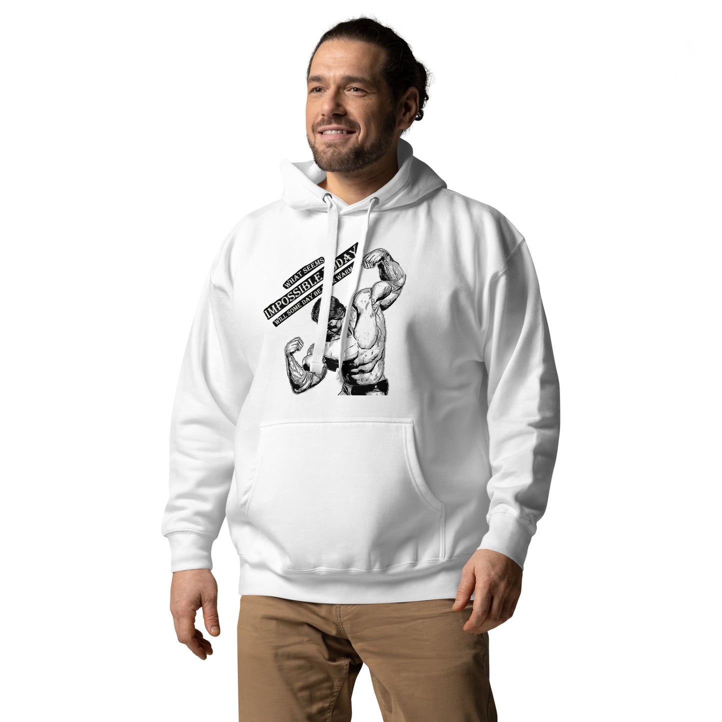 Gym Arnold What seems impossible  Unisex Hoodie