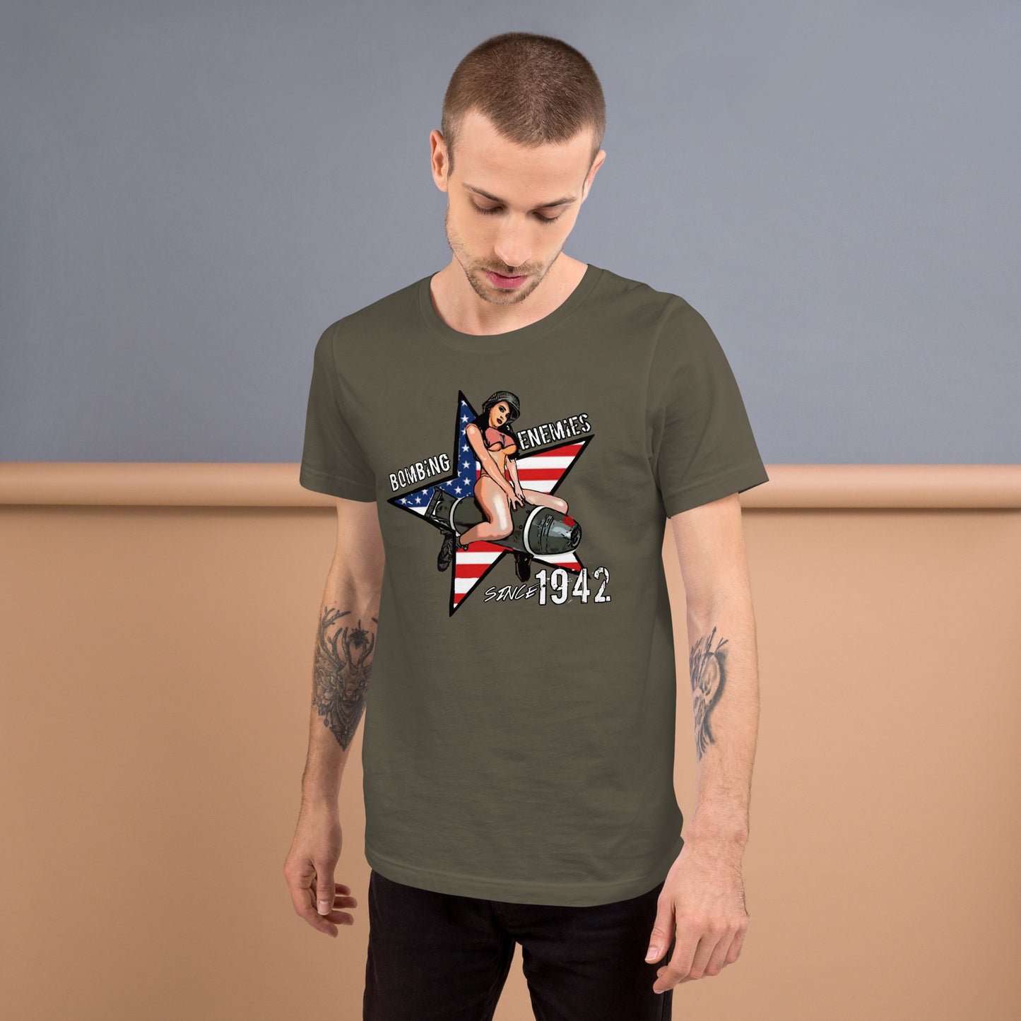 Bombing Enemies Unisex t-shirt