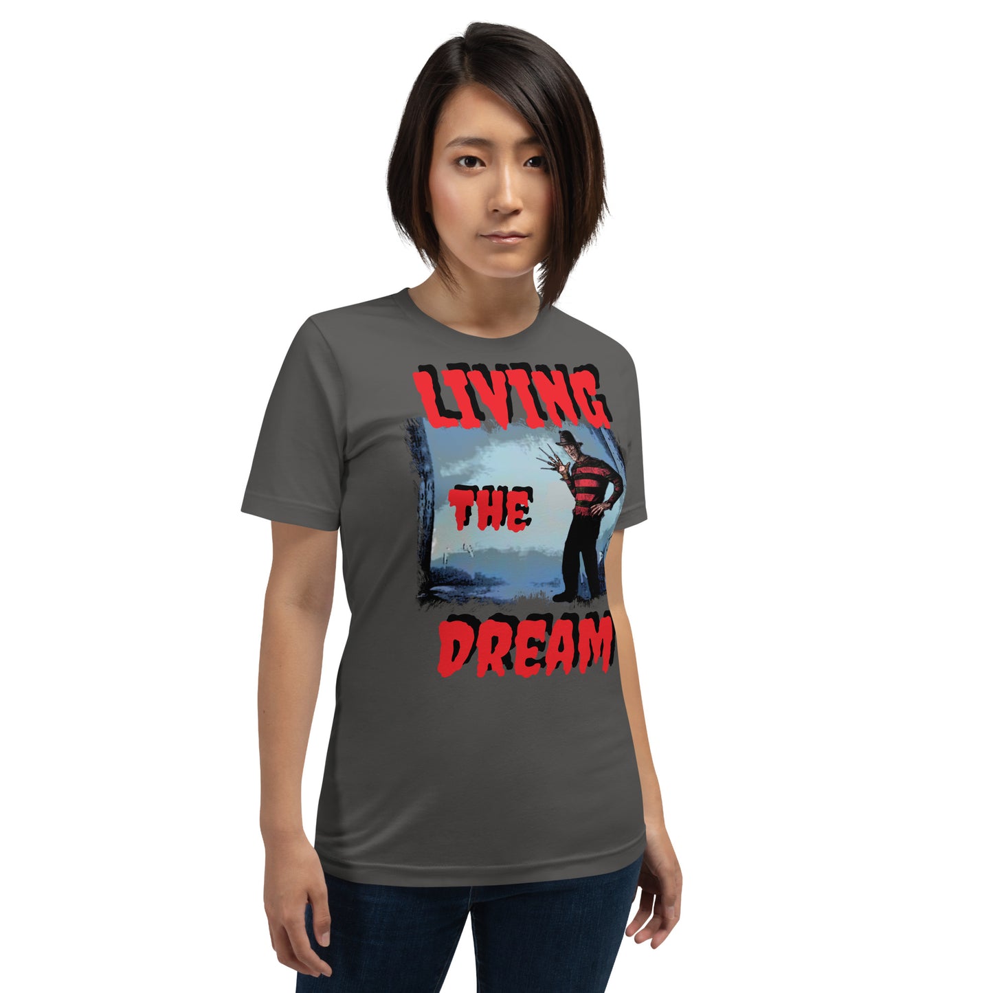 Halloween Living the dream Unisex t-shirt