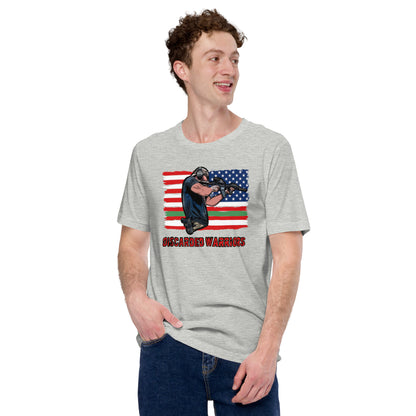 Discarded Warriors Flag Unisex t-shirt