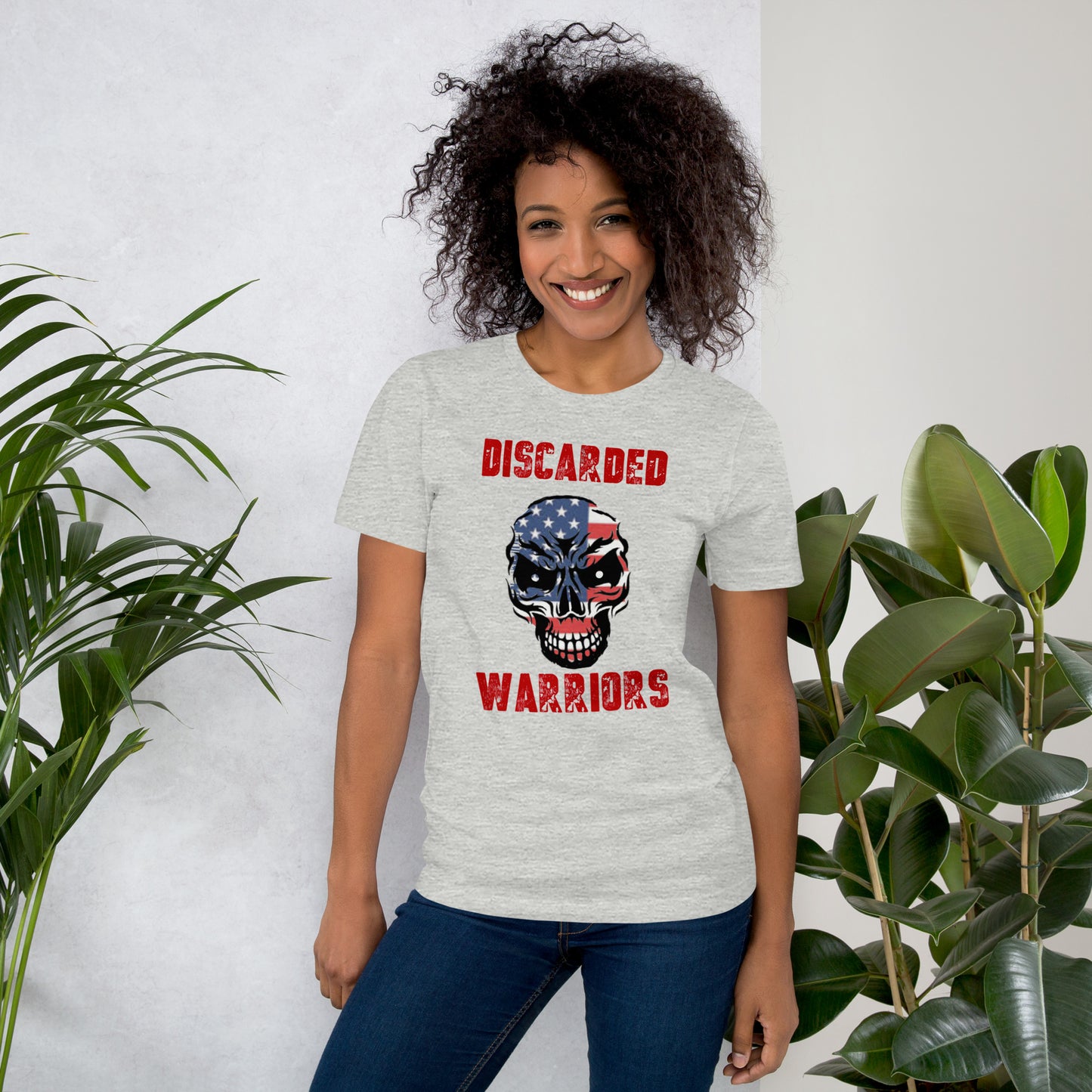 Discarded Warriors Skull Unisex t-shirt