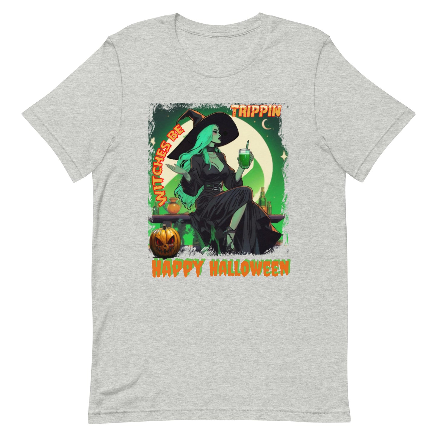 Halloween Witches Be TrippinUnisex t-shirt