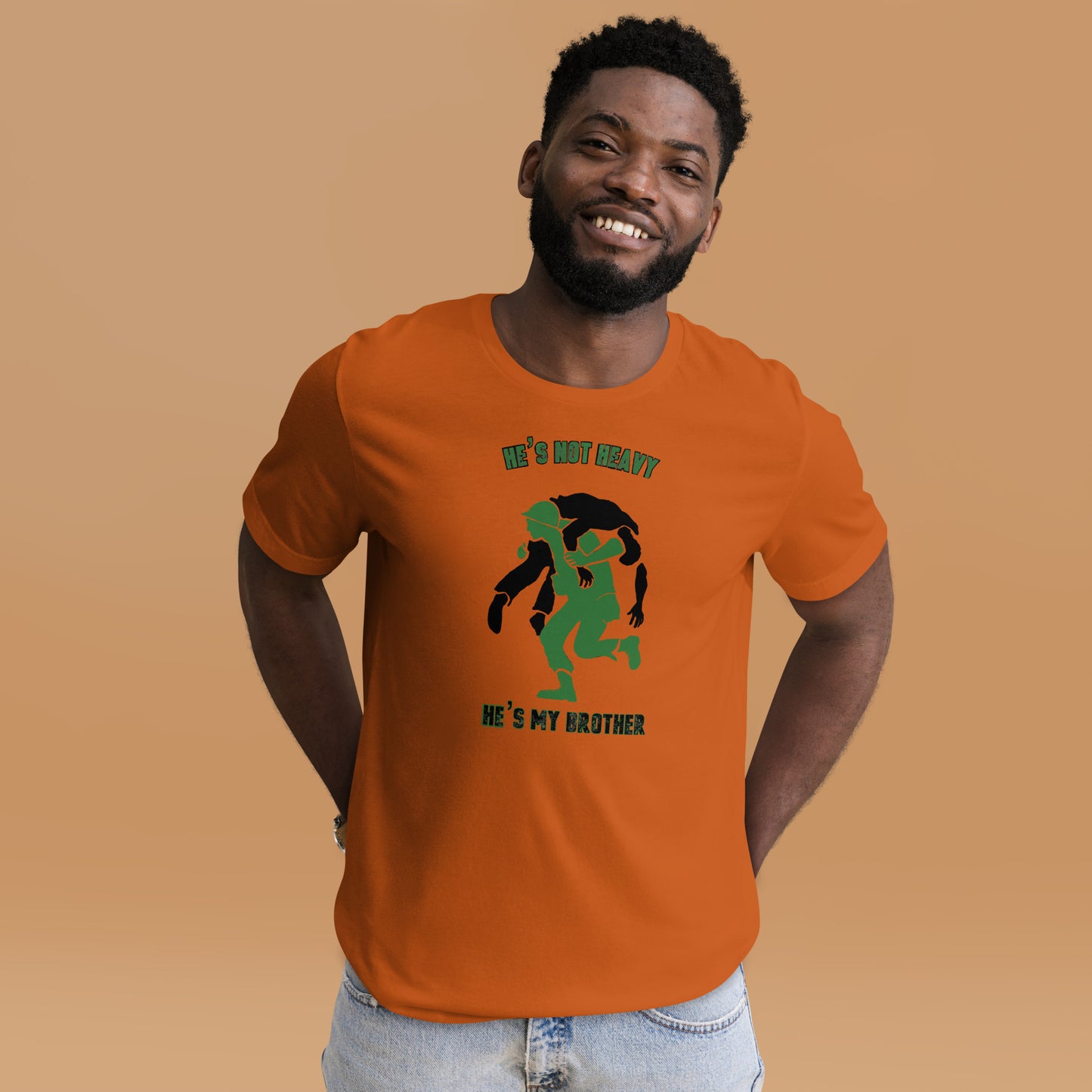 He’s not Heavy He’s my Brother Unisex t-shirt