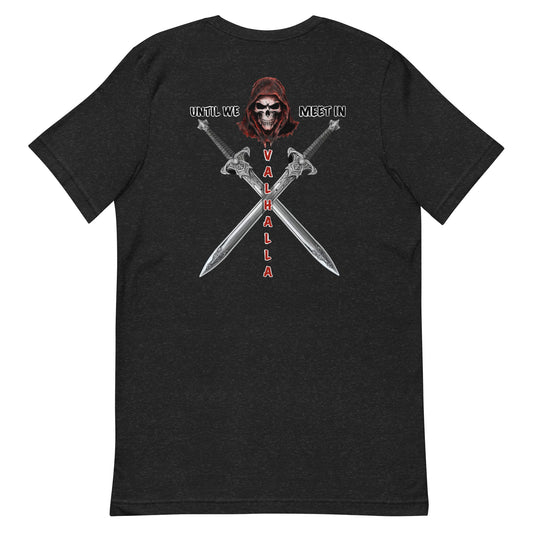 Until Valhalla Unisex t-shirt