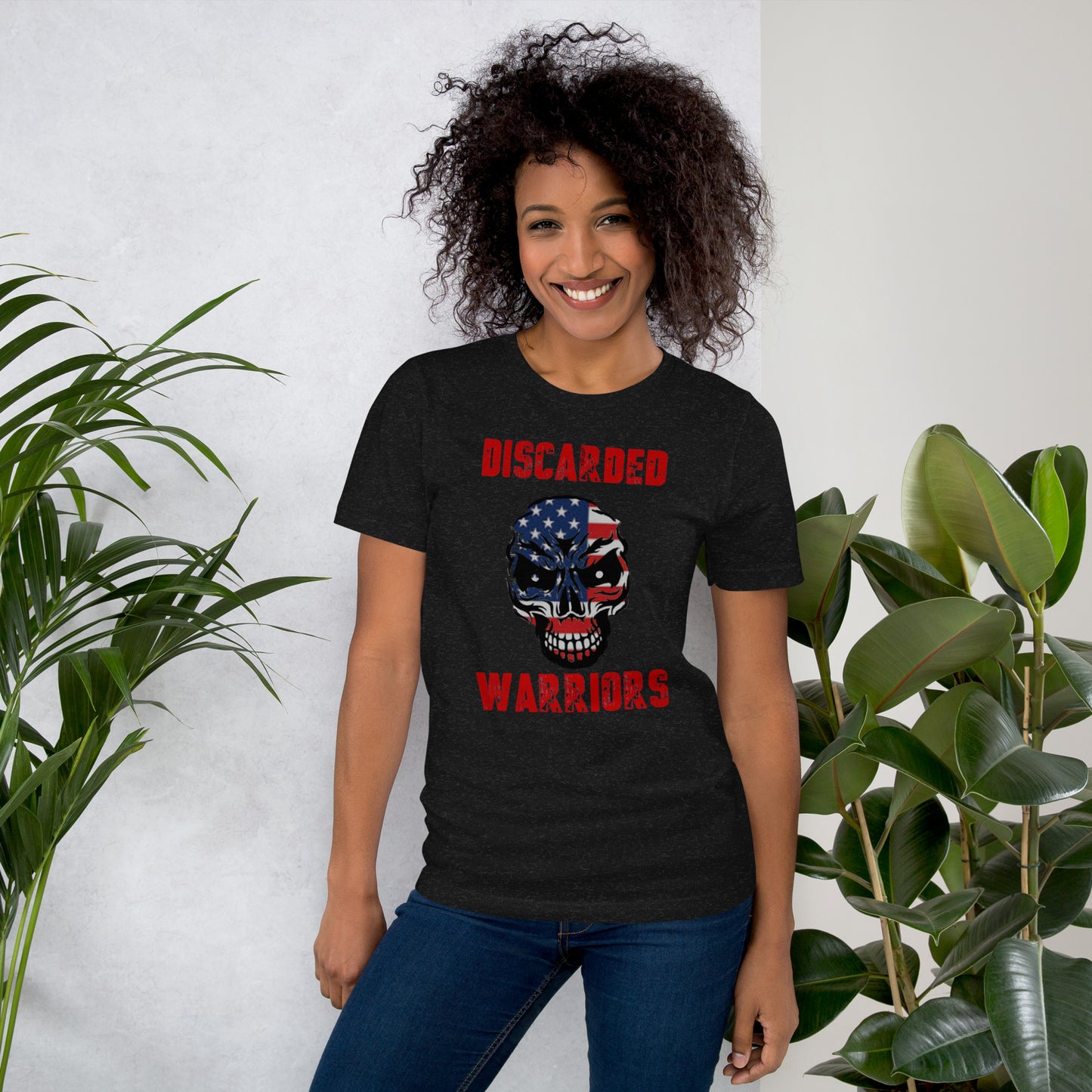 Discarded Warriors Skull Unisex t-shirt